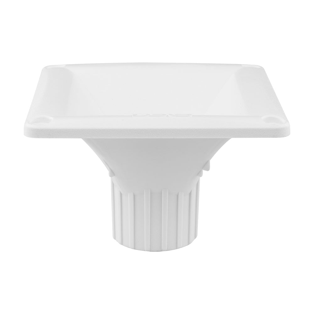 DS18 1" Throat Twist On 45x45° 2.68" Depth Plastic Horn