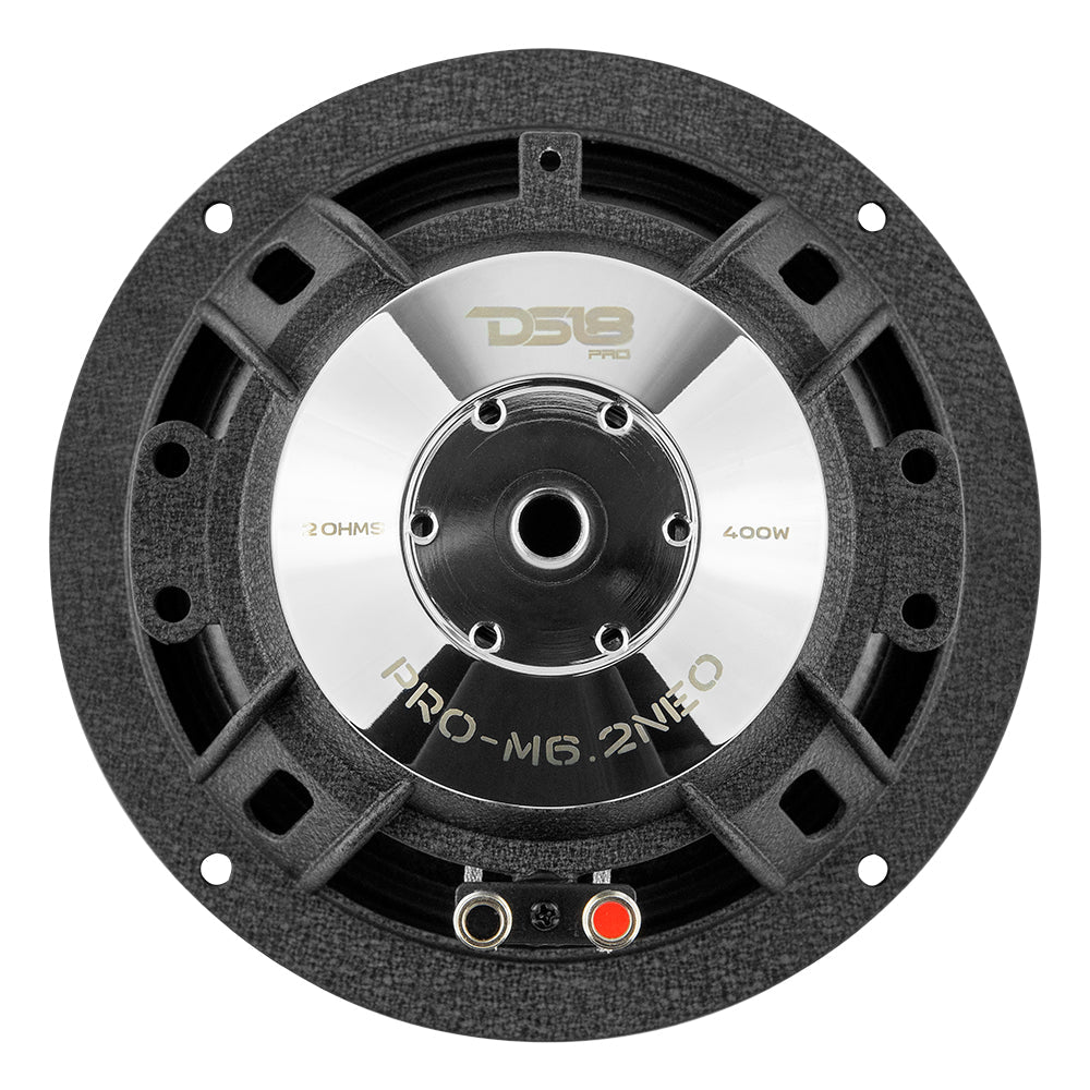 DS18 PRO 6.5" Neodymium Water resistant Full-Range Loudspeaker 200 Watts Rms 2-Ohm