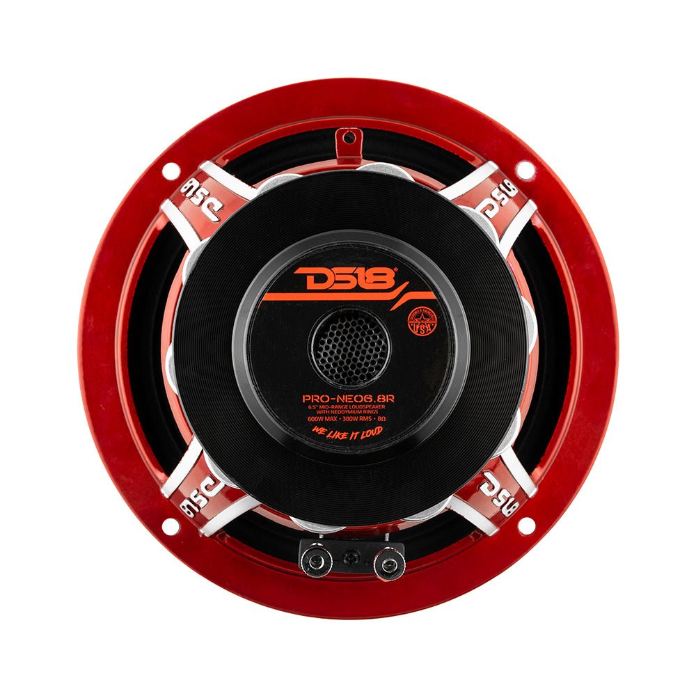DS18 PRO 6.5" Neodymium Mid-Range Loudspeaker 300 Watts Rms 8-Ohm
