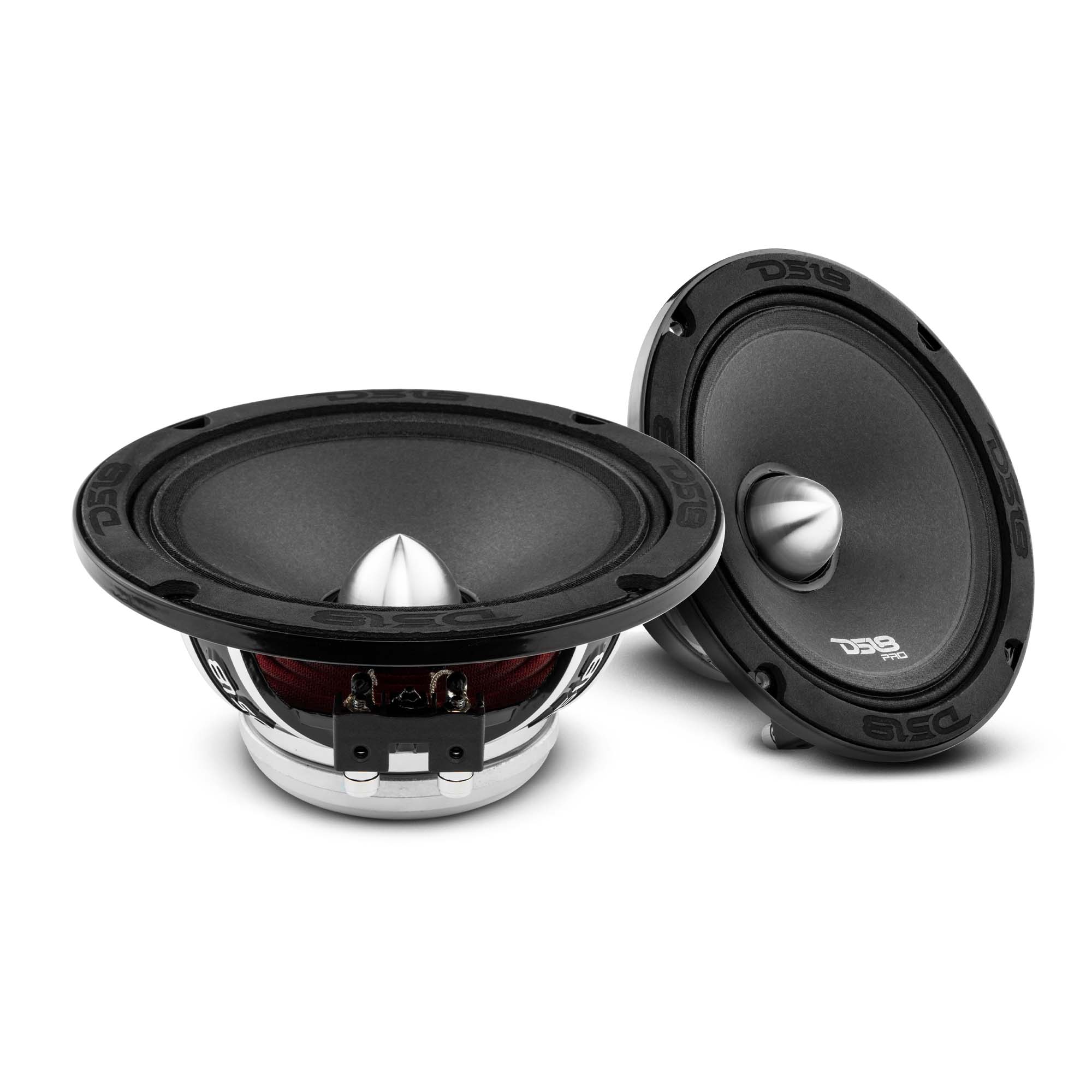 DS18 PRO 6.5" Neodymium Mid-Range Bullet Loudspeaker 250 Watts Rms 4-Ohm