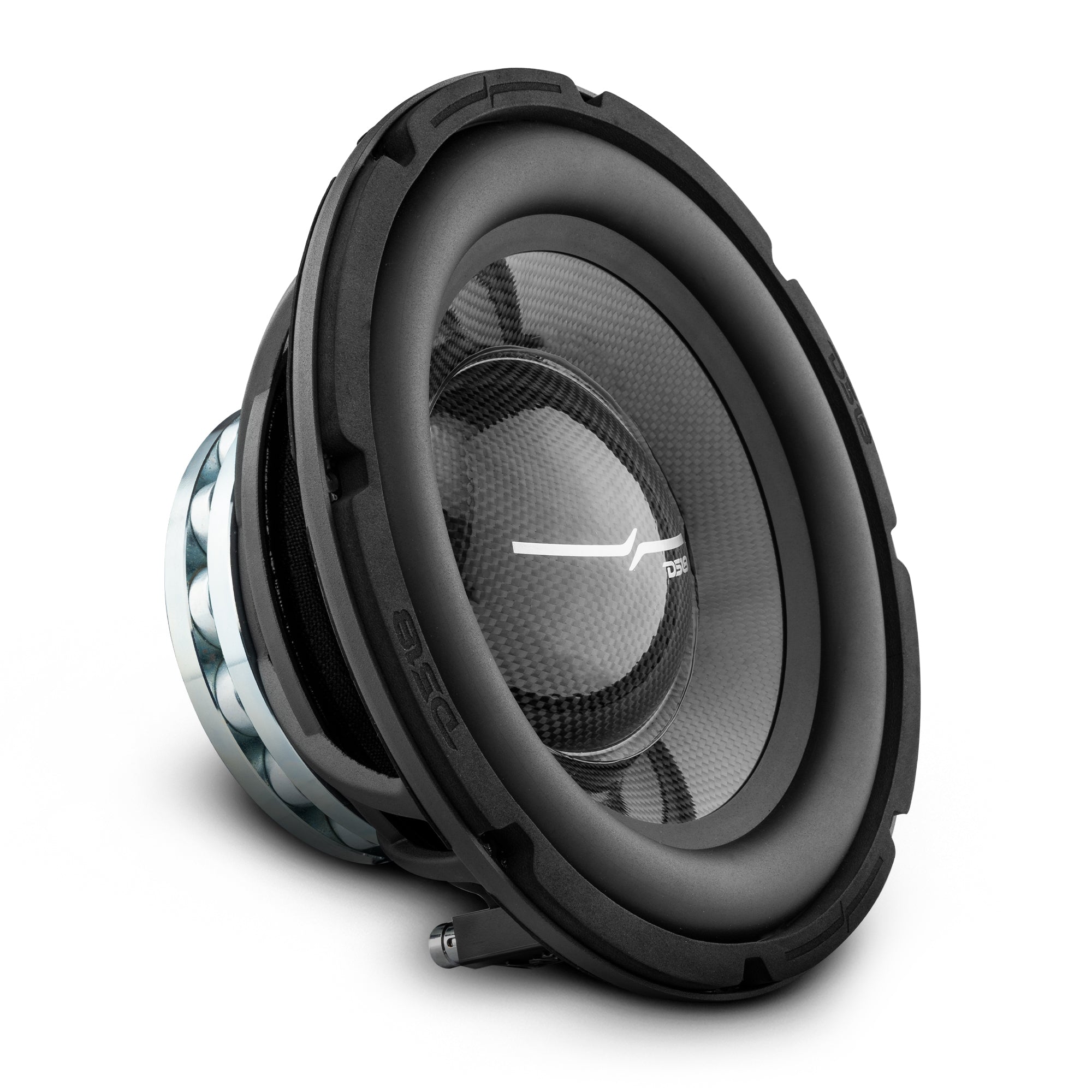 DS18 PRO 10" Neodymium Water resistant Carbon Fiber Cone Mid-Bass Woofer 450 Watts Rms 4-Ohm