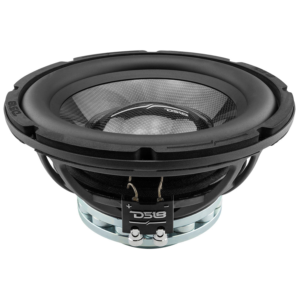 DS18 PRO 10" Neodymium Water resistant Carbon Fiber Cone Mid-Bass Woofer 450 Watts Rms 4-Ohm