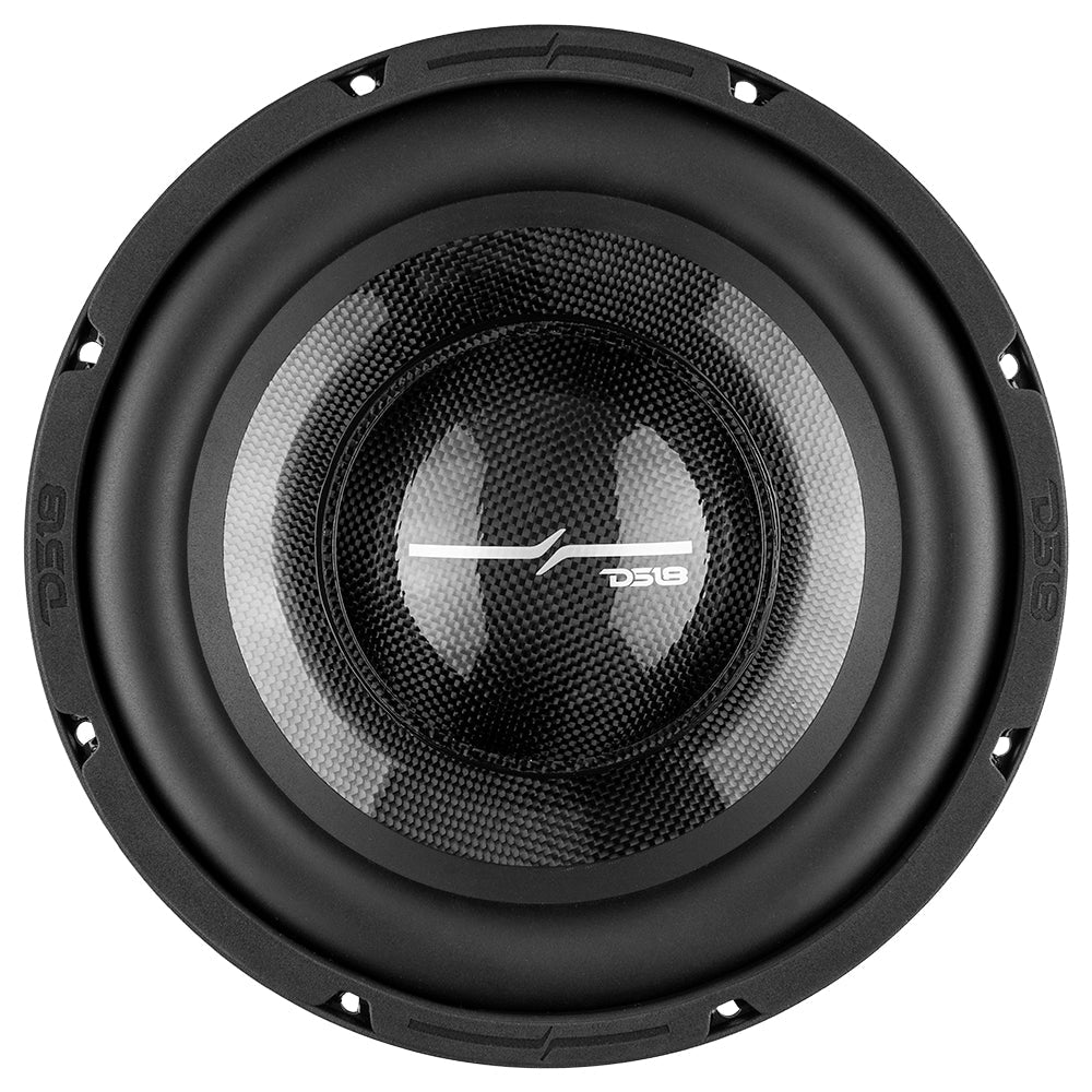 DS18 PRO 10" Neodymium Water resistant Carbon Fiber Cone Mid-Bass Woofer 450 Watts Rms 4-Ohm