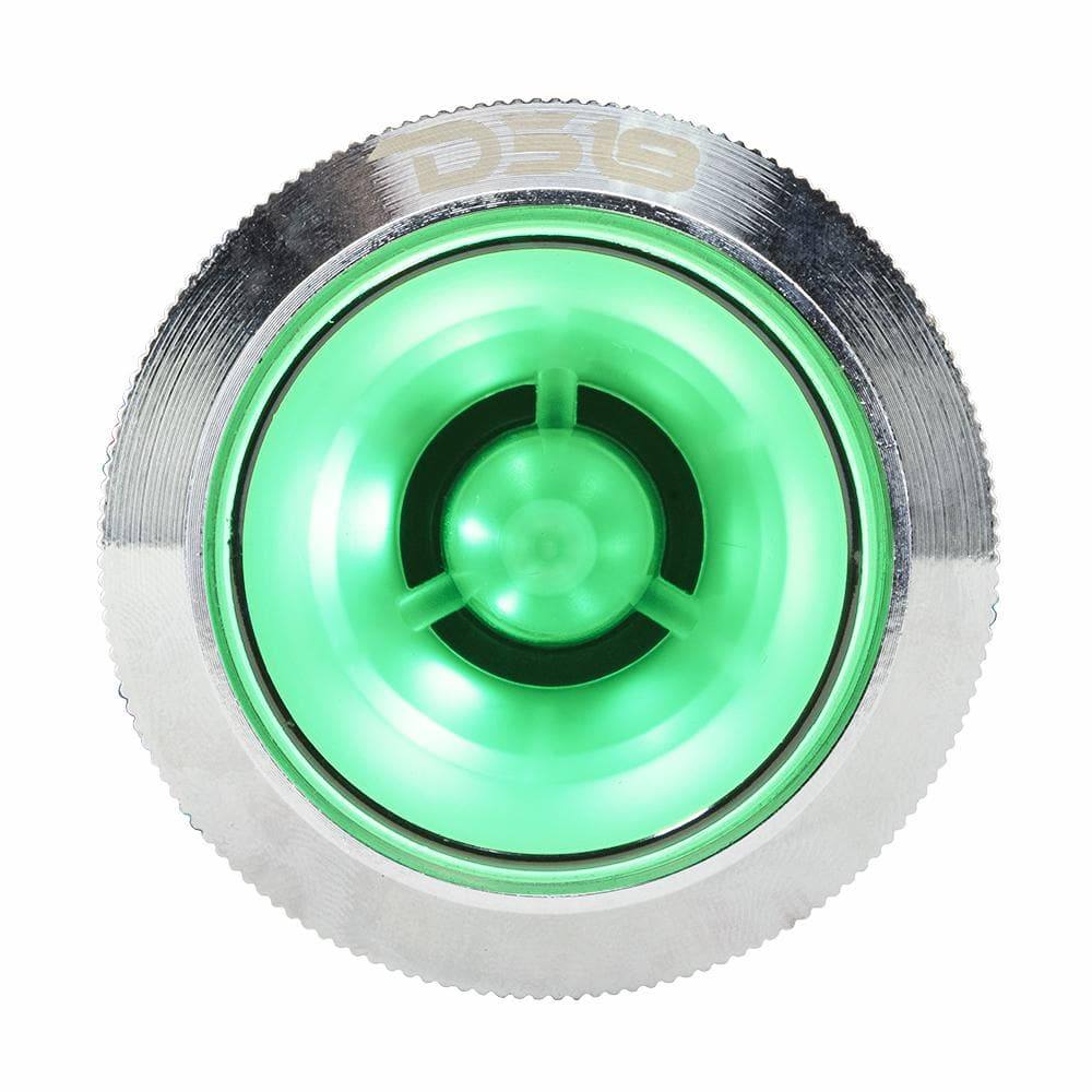 DS18 2.3" Neodymium Super Bullet Tweeter 1" Titanium Voice Coil with RGB LED Lights
