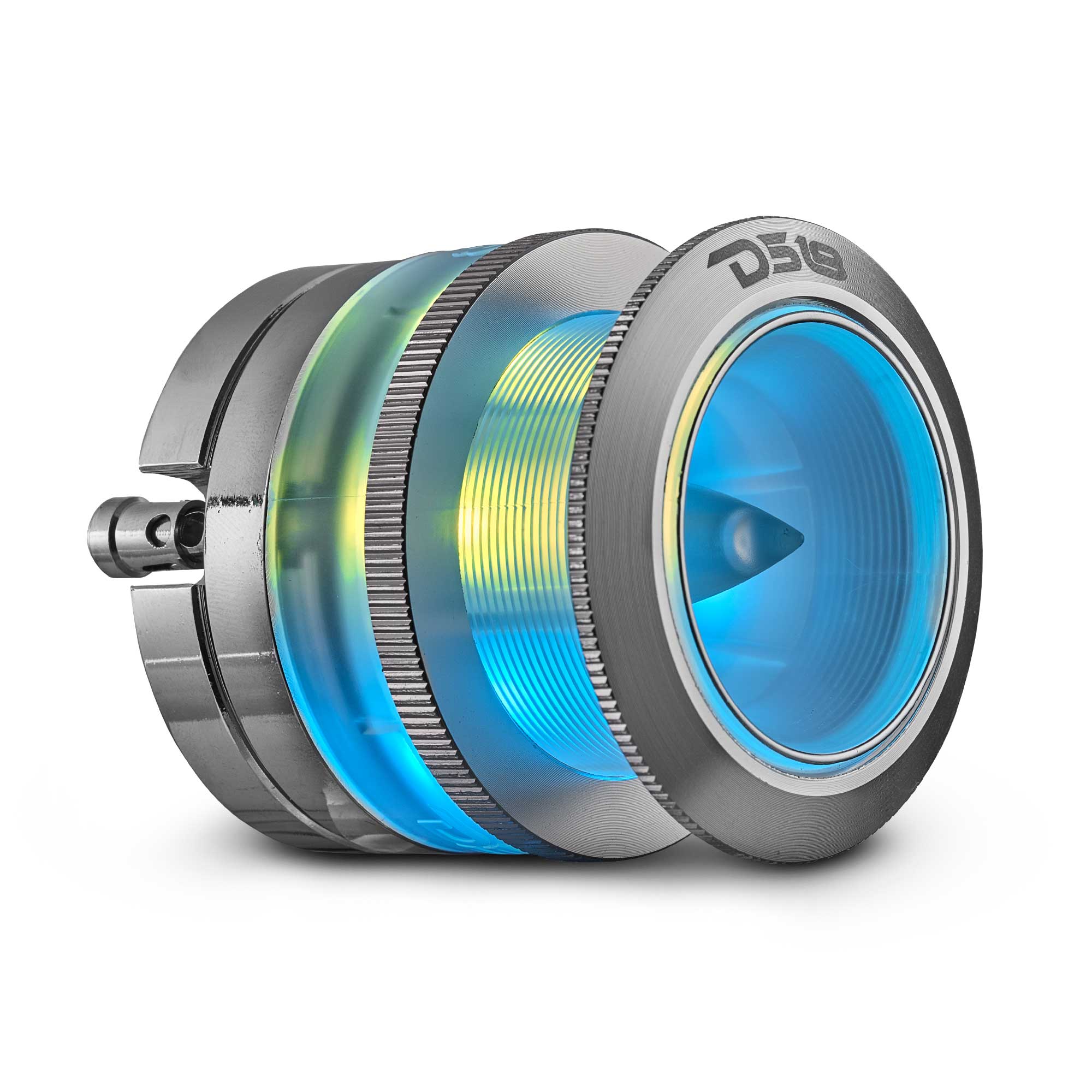 DS18 2.3" Neodymium Super Bullet Tweeter with 1" Aluminum Voice Coil & Digital LED Lights