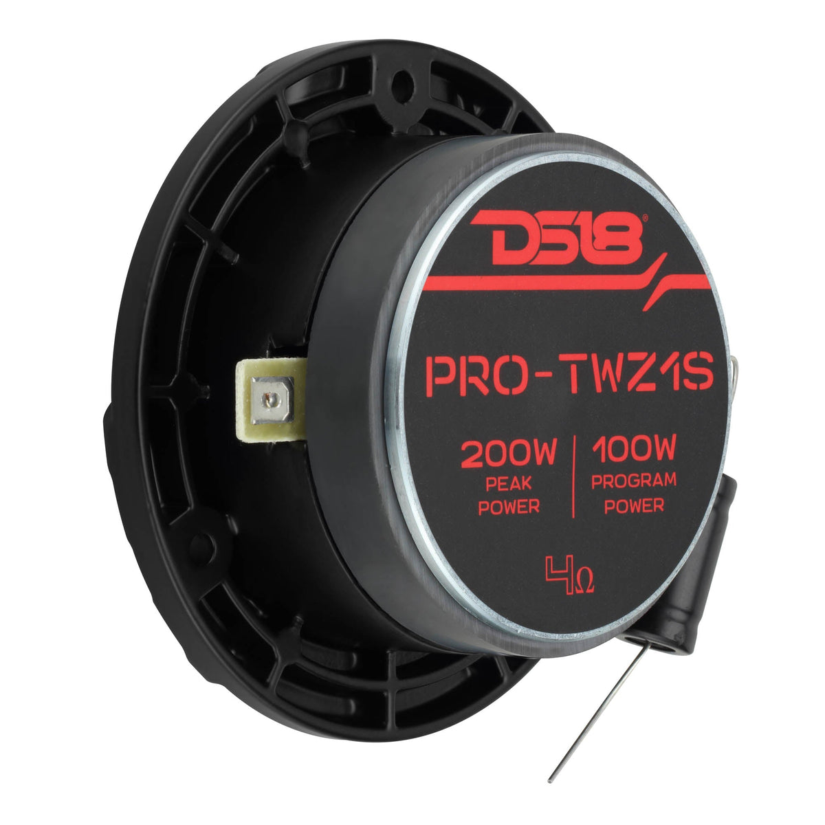 DS18 PRO-TWZ1S 3.8" Shallow-Mount Super Bullet Compression Tweeter with 1" Aluminum Voice Coil 100 Watts RMS 4 — view 5 of 5
