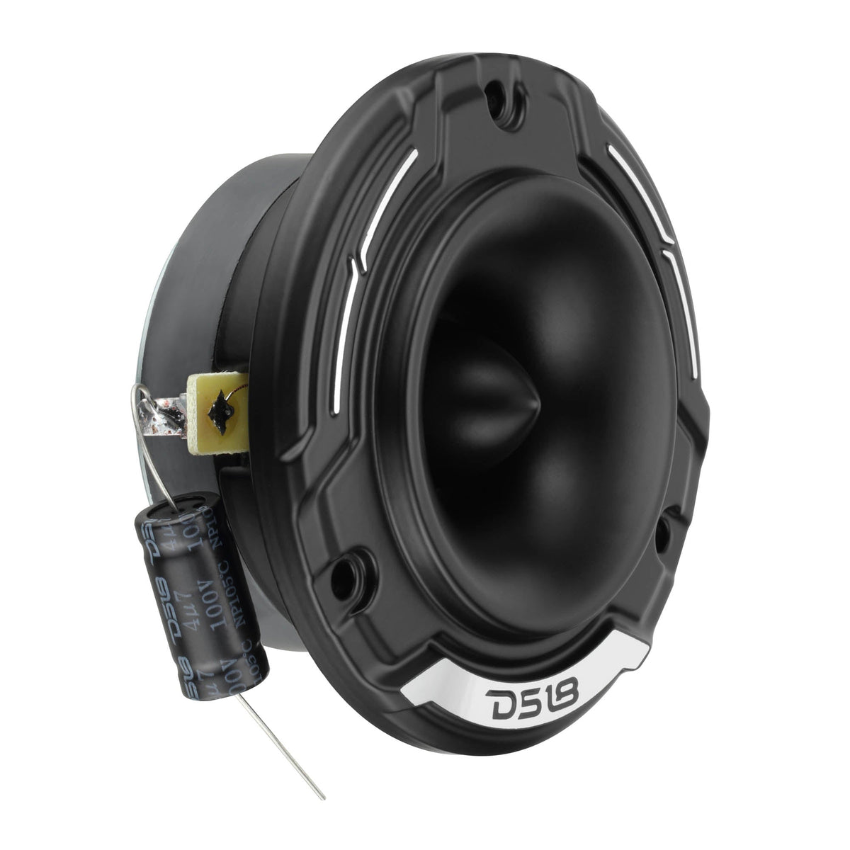 DS18 PRO-TWZ1S 3.8" Shallow-Mount Super Bullet Compression Tweeter with 1" Aluminum Voice Coil 100 Watts RMS 4 — view 2 of 5