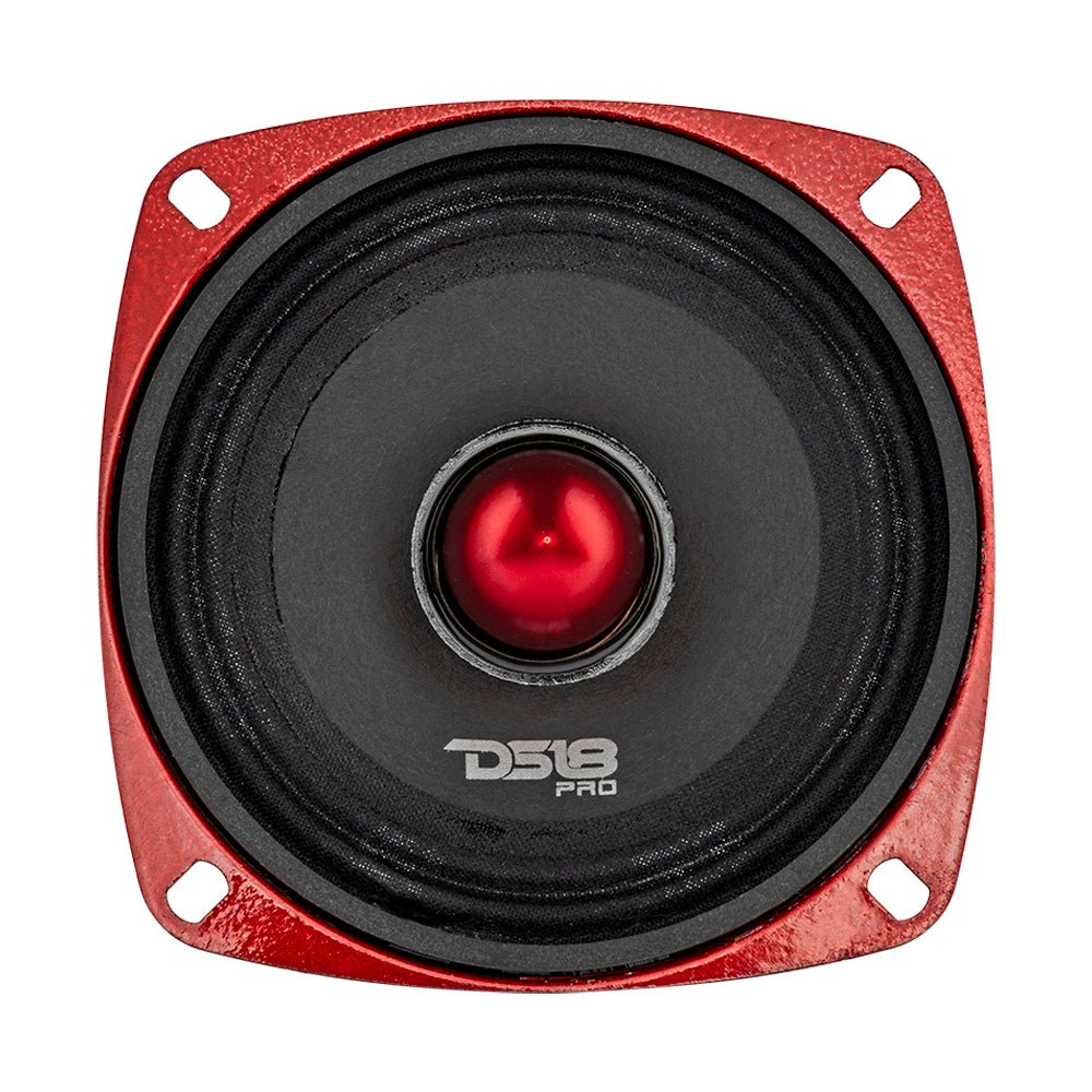 DS18 PRO-X 4" Shallow Mid-Range Bullet Loudspeaker | 100W RMS 4-Ohm
