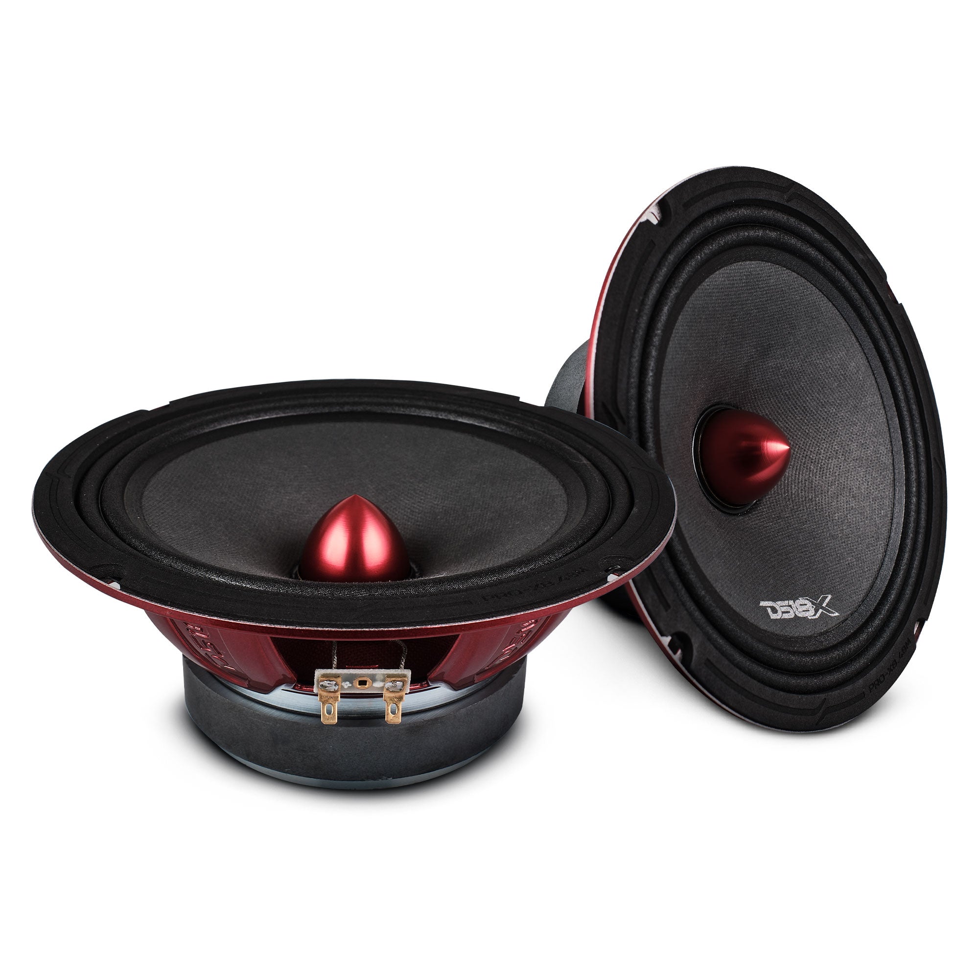 DS18 Pro Audio Loudspeakers & Tweeters Package - Pair PRO-X8.4BM + Pair of PRO-TW1X/BK