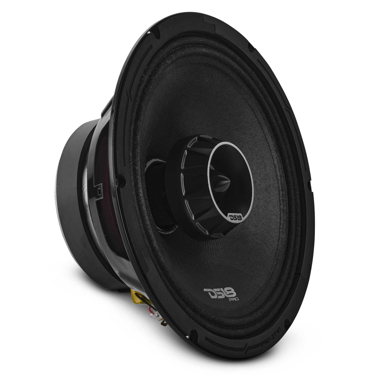 DS18 PRO-ZT10 PRO-ZT 10" Coaxial Mid-Range Loudspeaker with Water-Resistant Cone Built-in Bullet Tweeter 300W