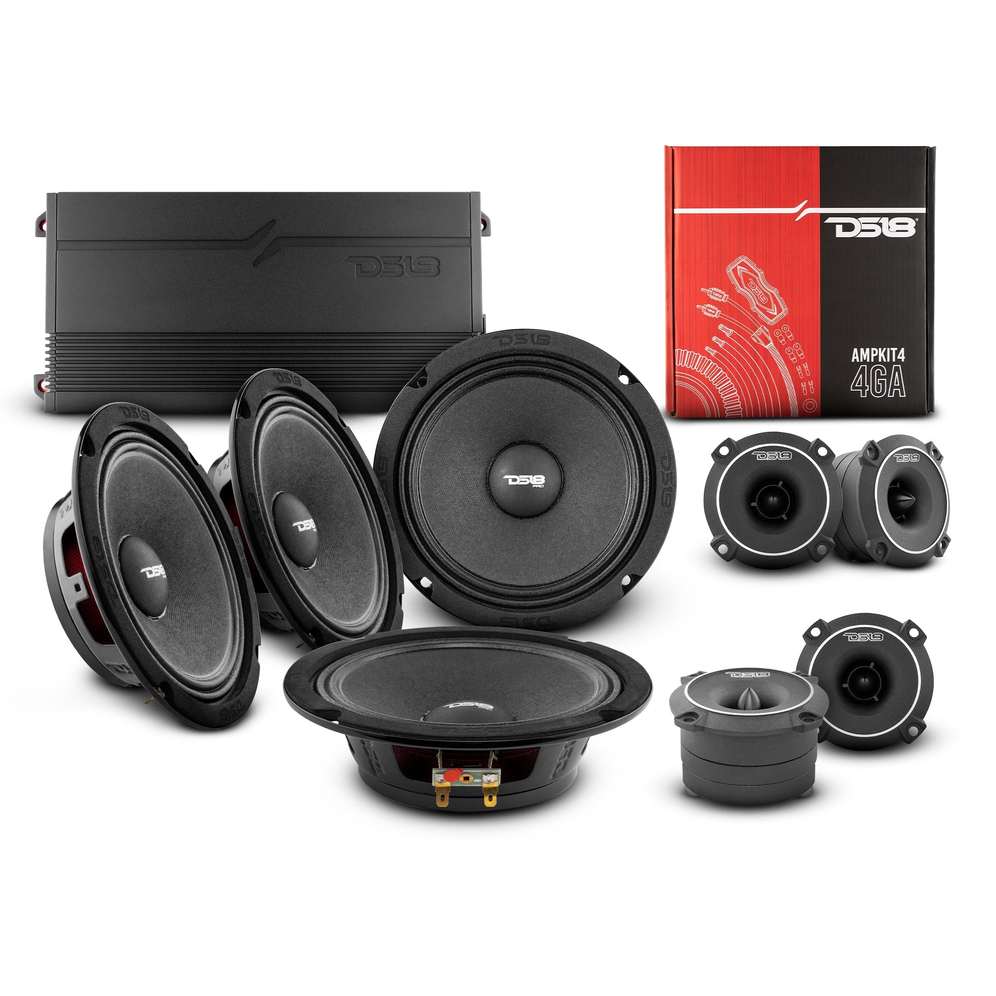 DS18 Stage1 Pro Audio Neo Midrange Package