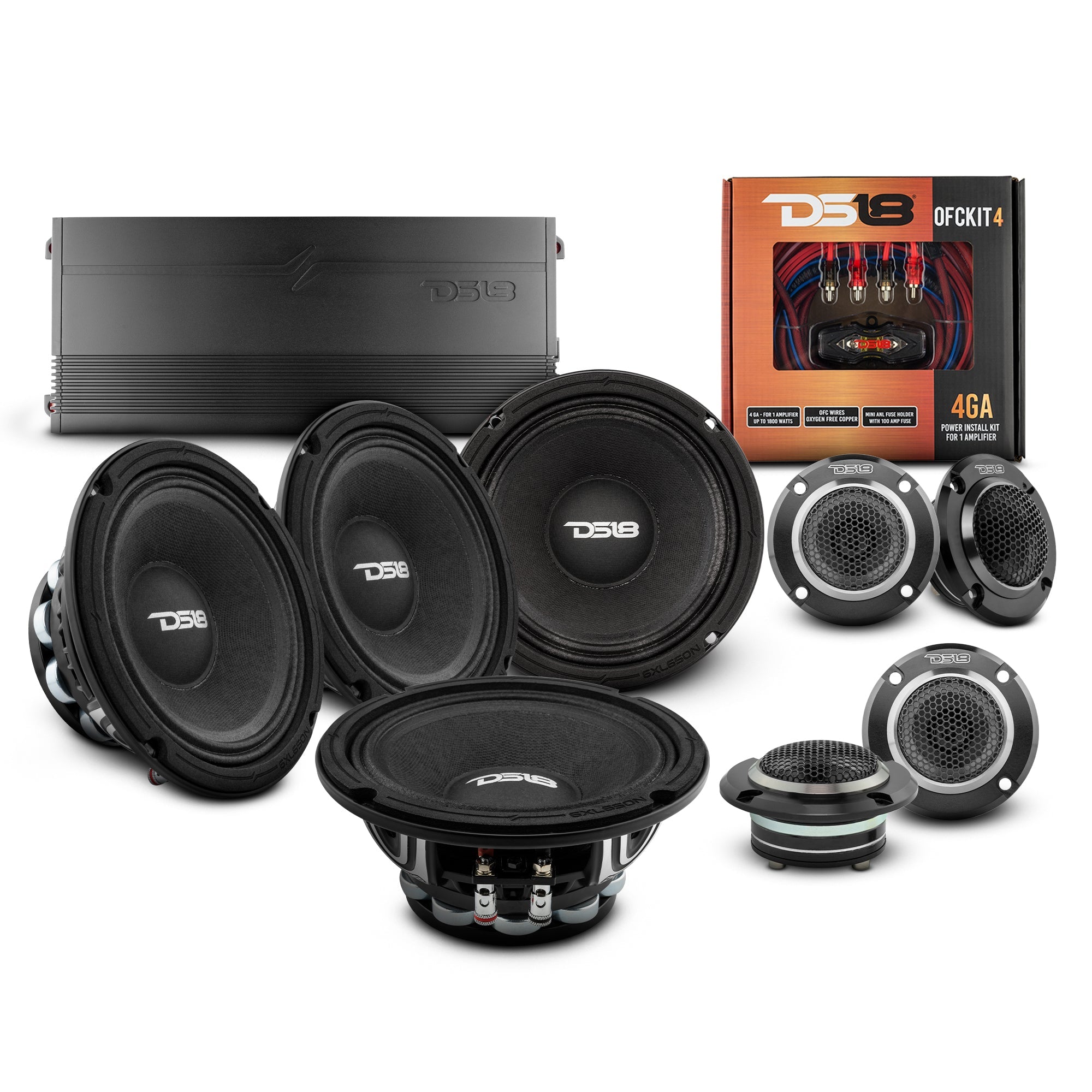 DS18 Stage 3 Pro Audio Neo Midrange Package