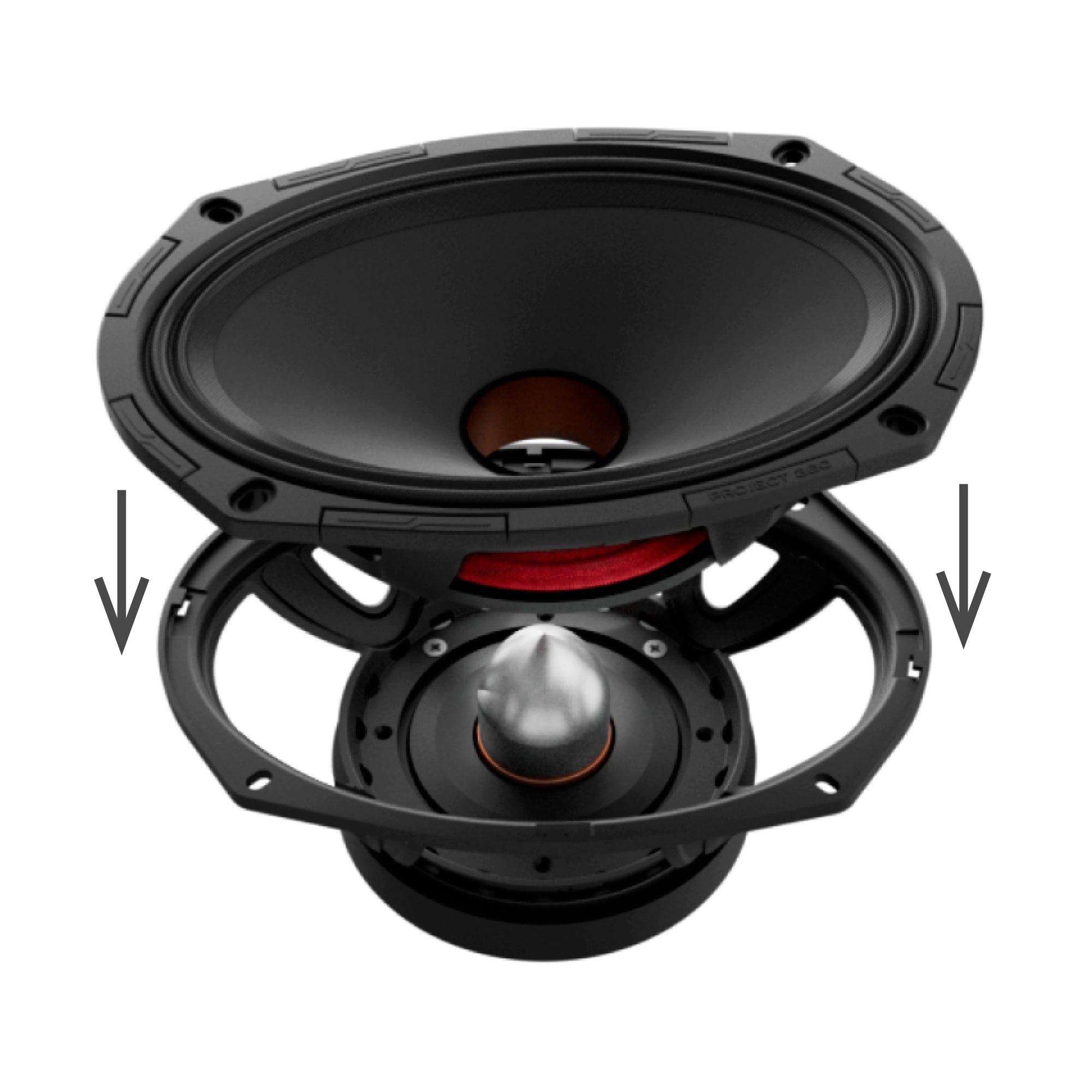 DS18 PROJECT360.694B PROJECT360 6x9" Mid-High Bullet Loudspeaker 300 Watts Rms 4-Ohm — view 5