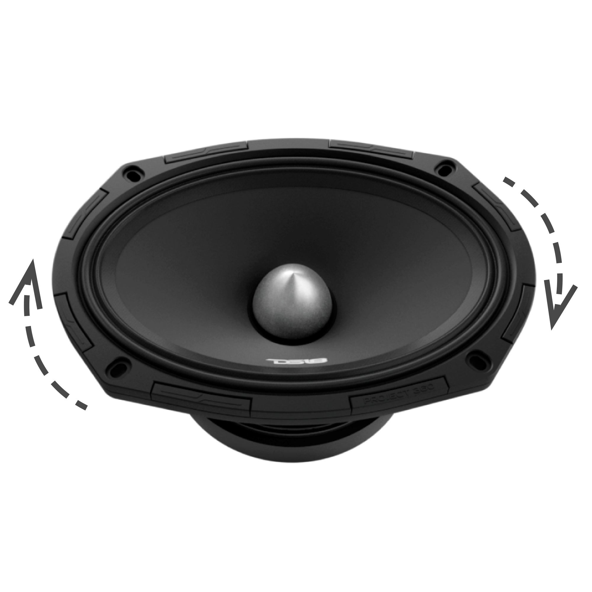 DS18 PROJECT360.694B PROJECT360 6x9" Mid-High Bullet Loudspeaker 300 Watts Rms 4-Ohm — view 6