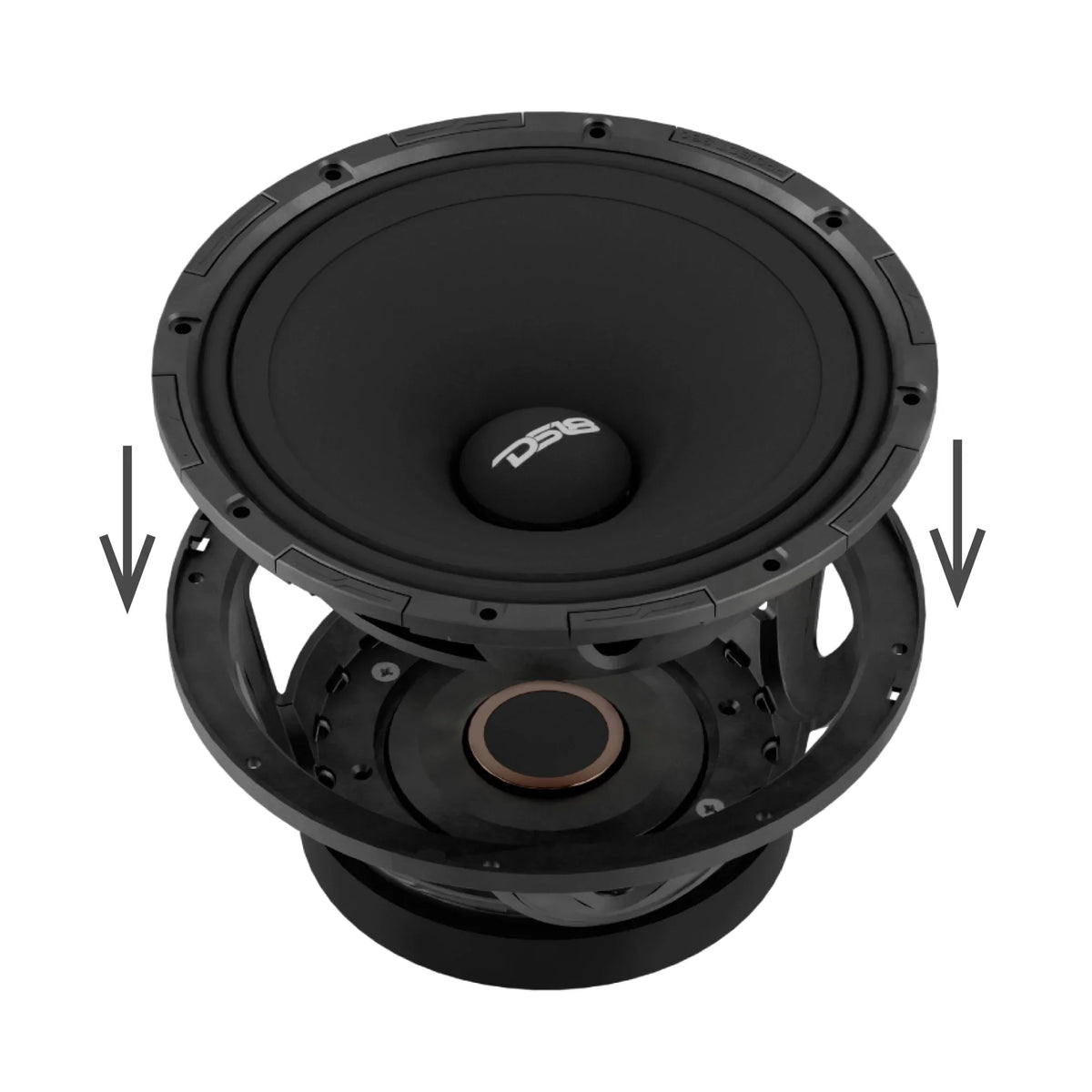 DS18 PROJECT360.84 PROJECT360 8" Mid-High Loudspeaker 300 Watts Rms 4-Ohm — view 5