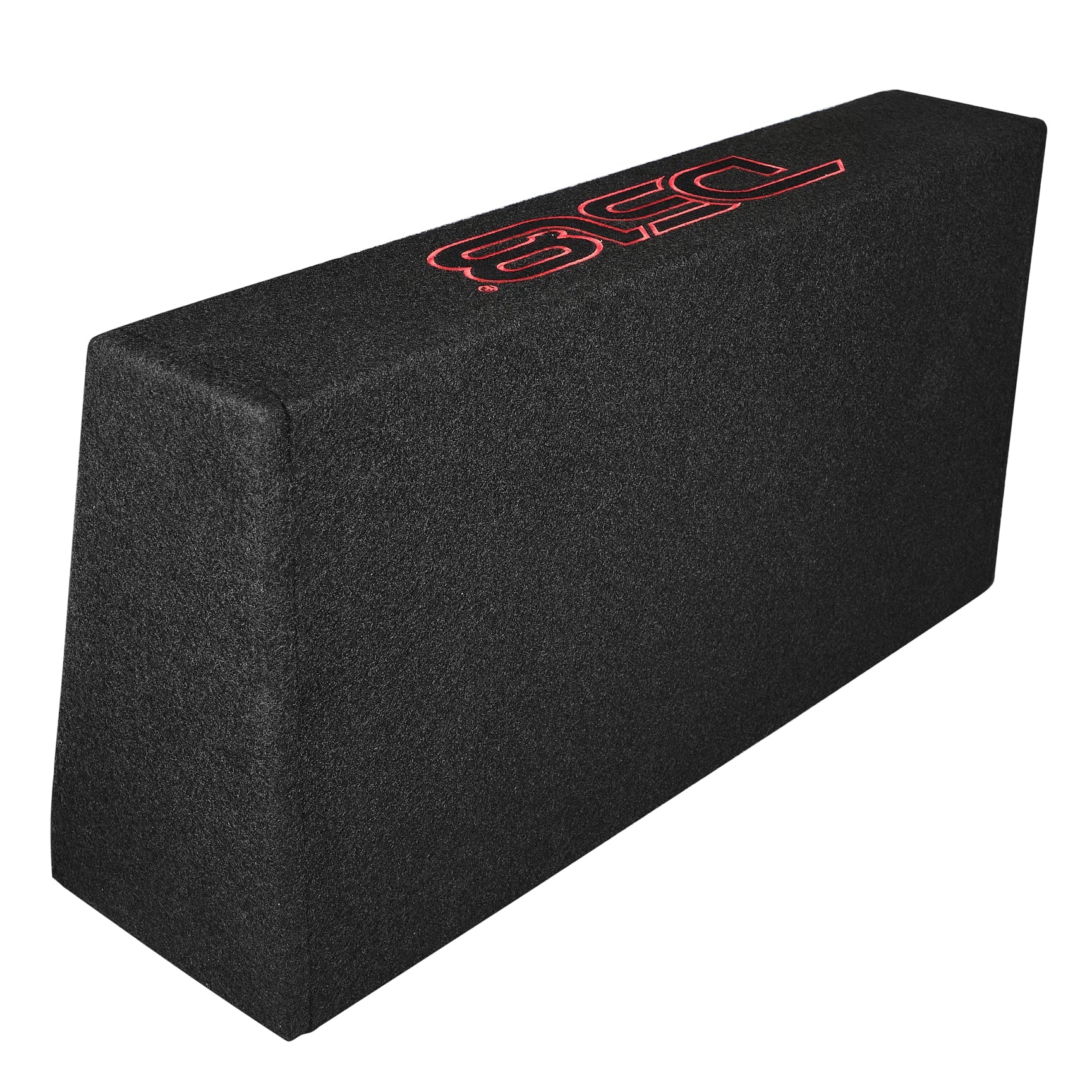 DS18 10" Active Subwoofer Shallow Enclosure with 10" Passive Subwoofer For Pickup Trucks