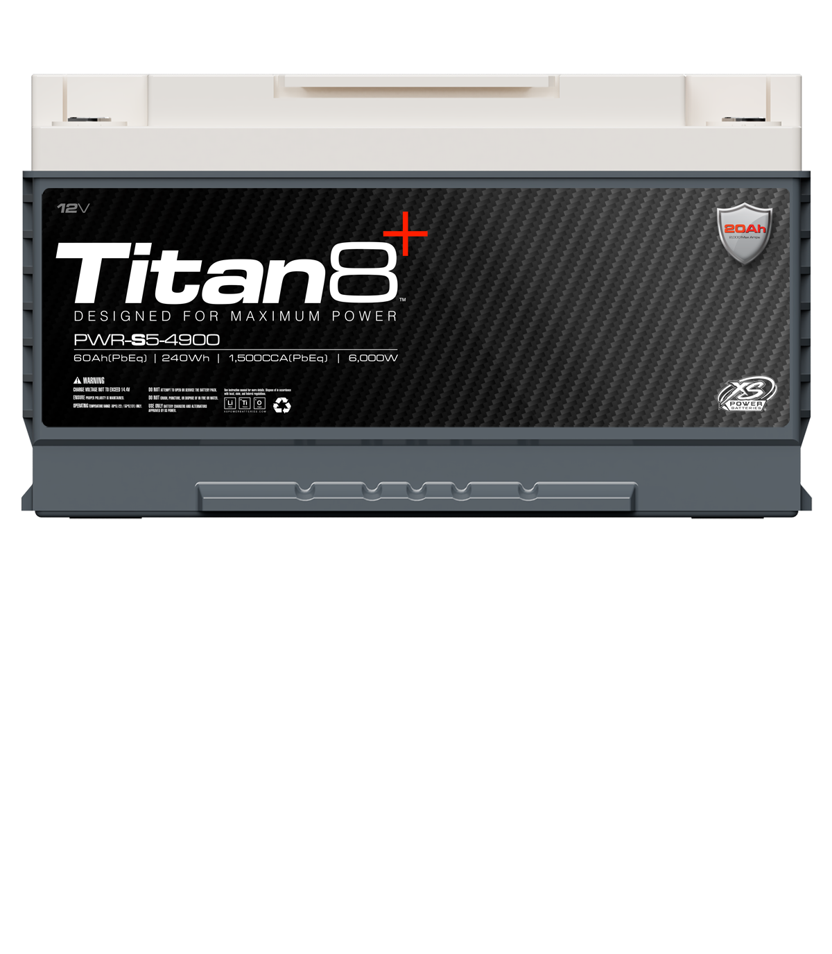 XS Power PWR-S5-4900 12V Titan8 Lithium Titanate (LTO) Battery