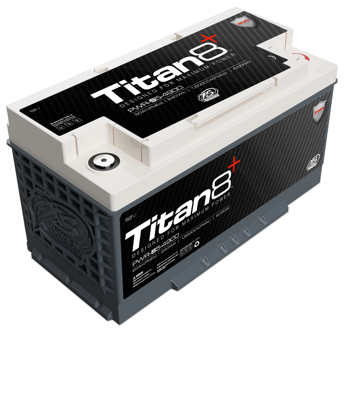 XS Power PWR-S5-4900 12V Titan8 Lithium Titanate (LTO) Battery