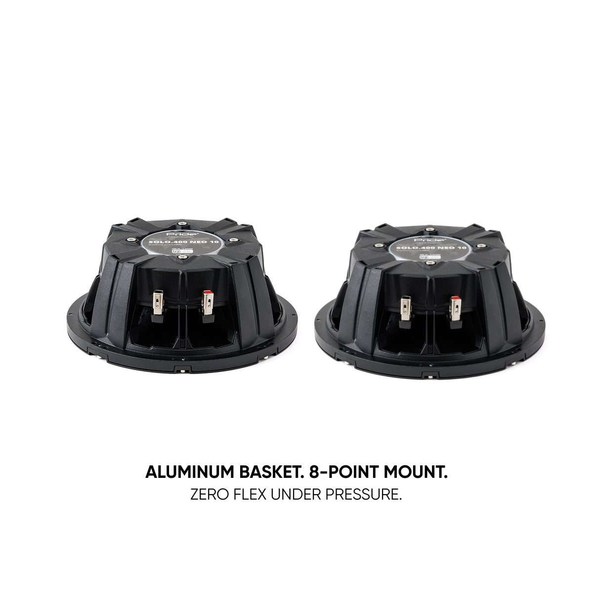 Pride Audio Solo 400 NEO 10 Pro Audio Midbass Speakers 400W RMS (Pair) — view 4