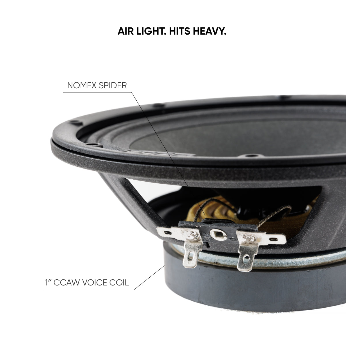 Pride Audio Ruby Air 6.5 v2 Pro Audio Midrange Speakers 100W RMS (Pair) — view 3