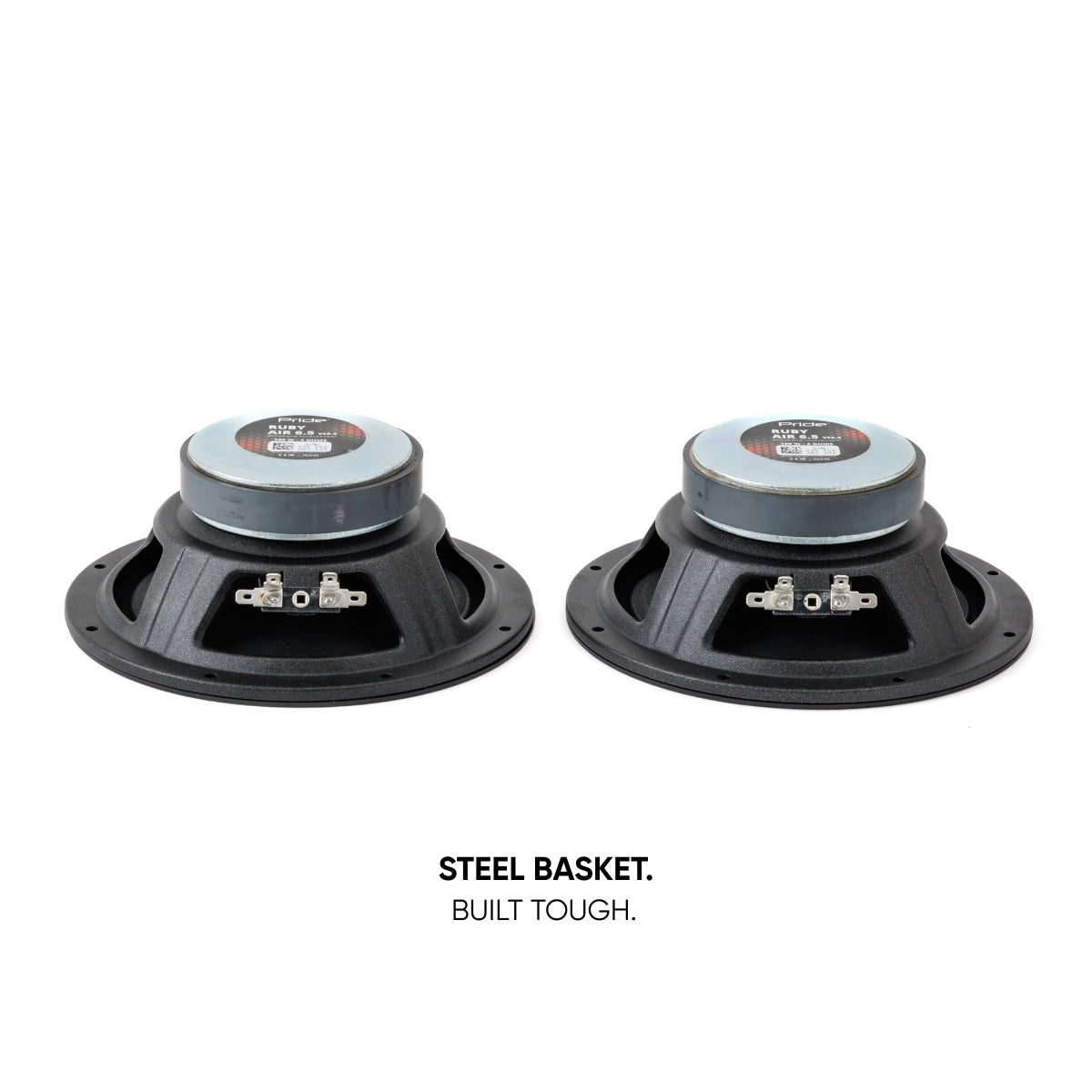 Pride Audio Ruby Air 6.5 v2 Pro Audio Midrange Speakers 100W RMS (Pair) — view 4