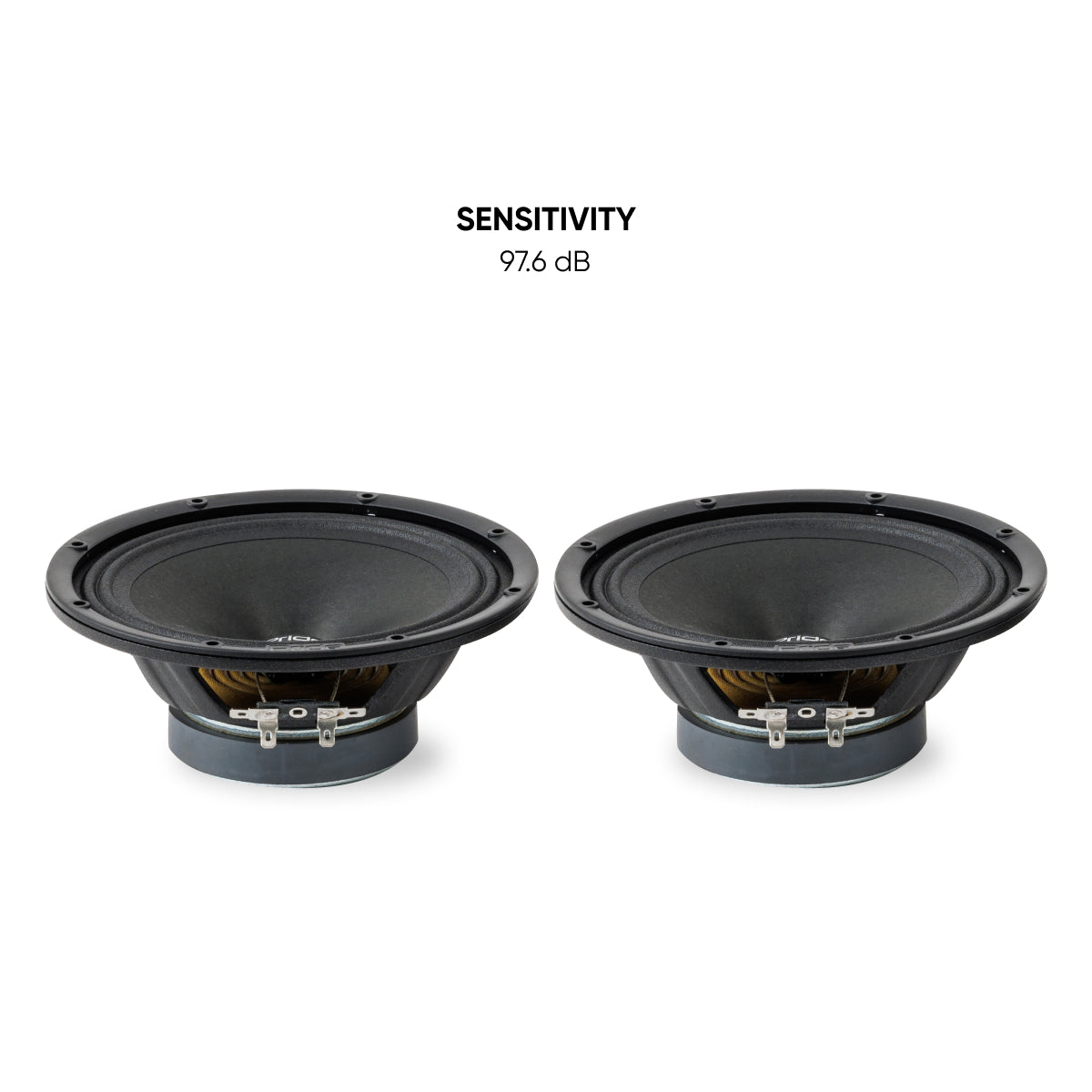 Pride Audio Ruby Air 6.5 v2 Pro Audio Midrange Speakers 100W RMS (Pair) — view 6
