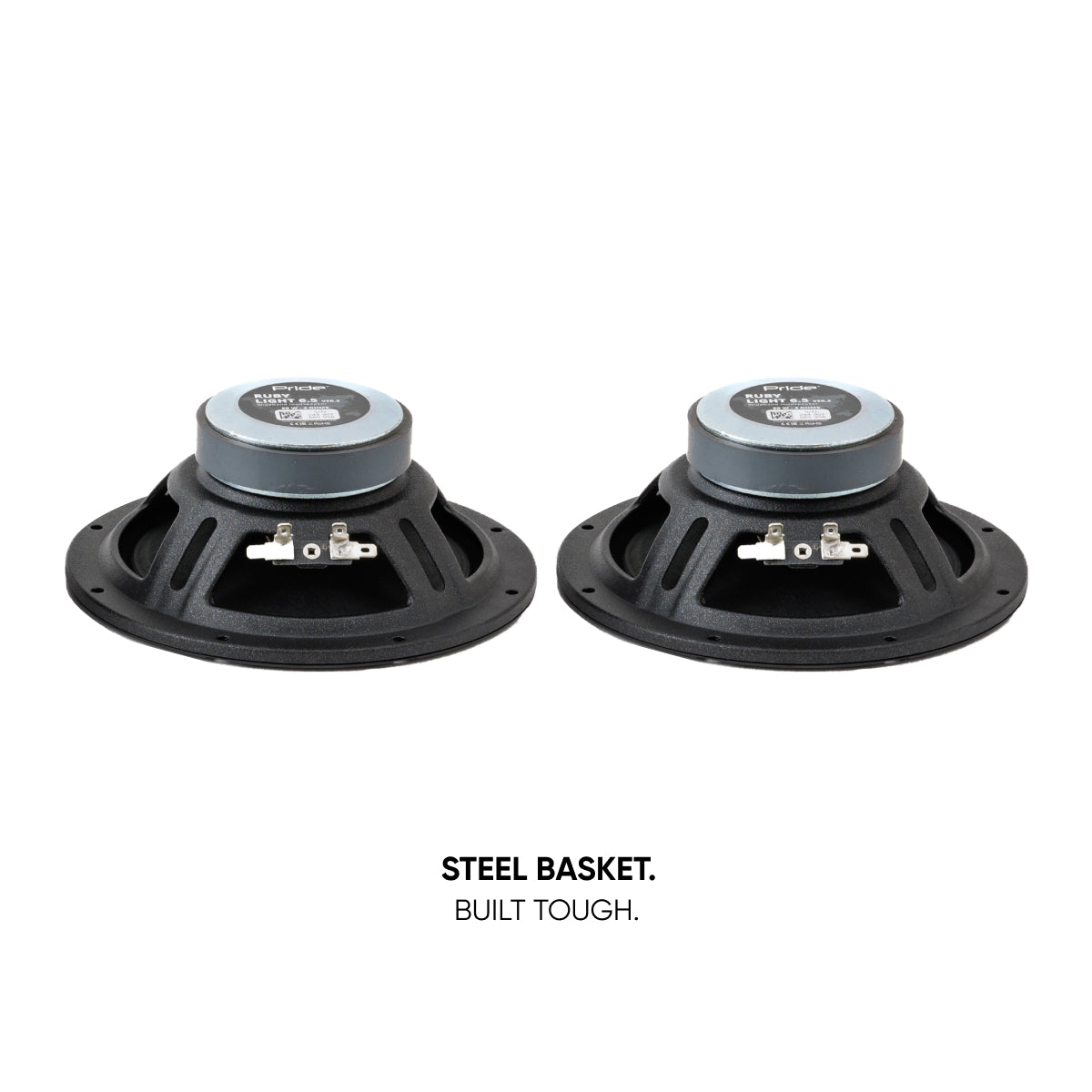 Pride Audio Ruby Light 6.5 v2 Pro Audio Midrange Speakers 90W RMS (Pair) — view 4