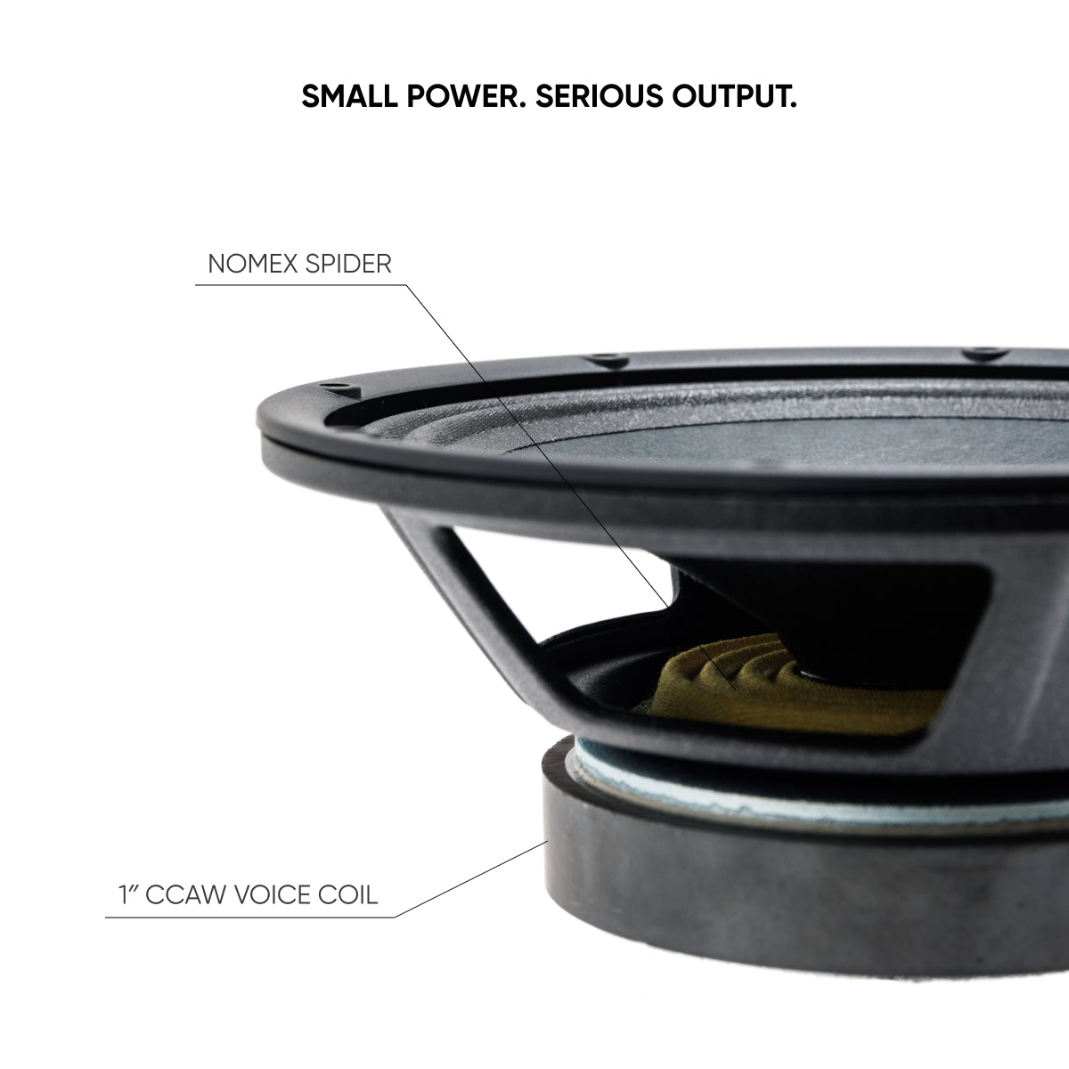Pride Audio Solo mini v2 6.5" Pro Audio Midrange Speakers 100W RMS (Pair) — view 3