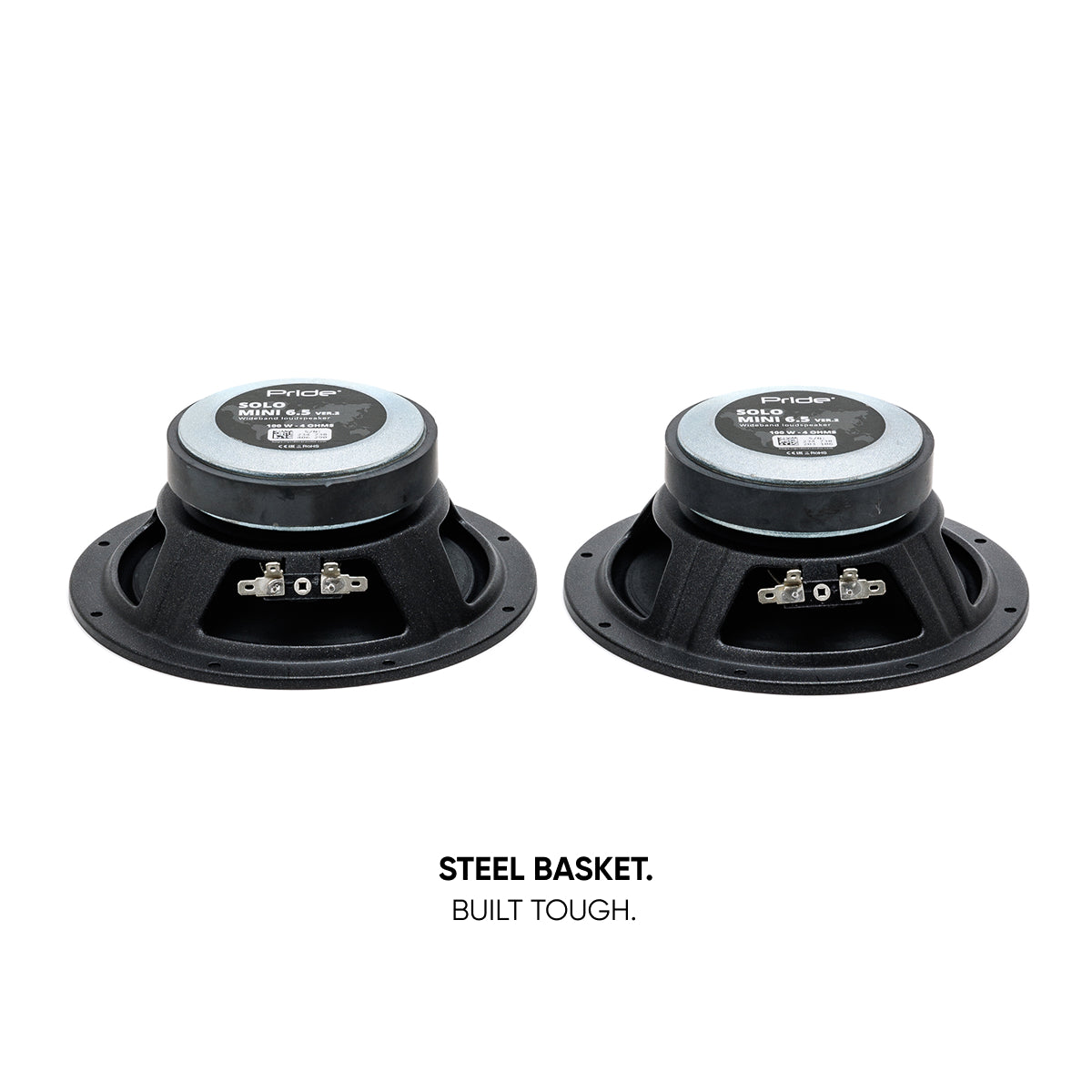 Pride Audio Solo mini v2 6.5" Pro Audio Midrange Speakers 100W RMS (Pair) — view 4