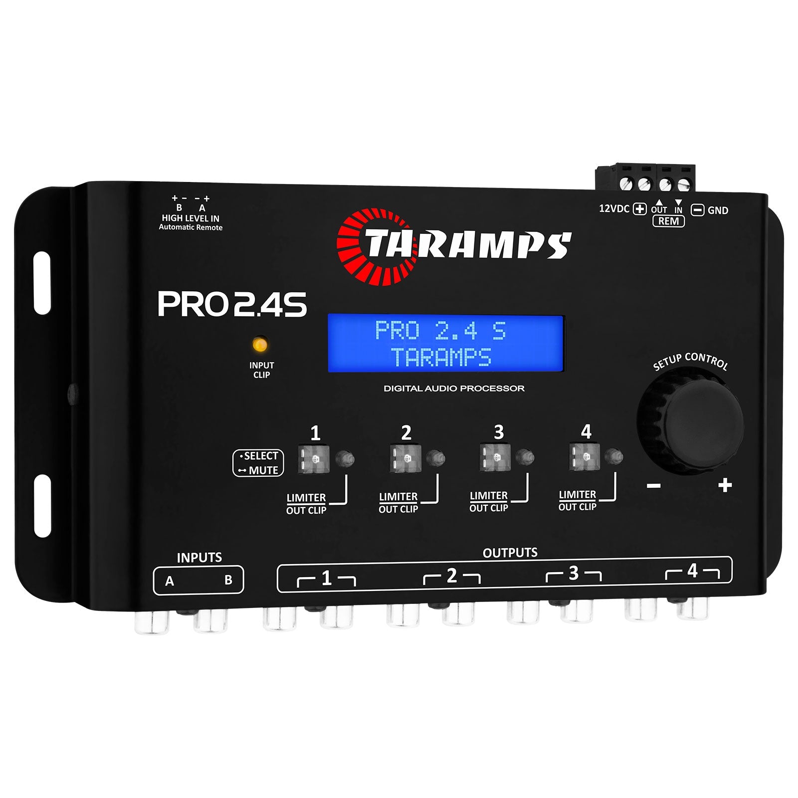 Taramps HD 3000 1 OHM + PRO 2.4S Car Amplifier & Processor COMBO - 10