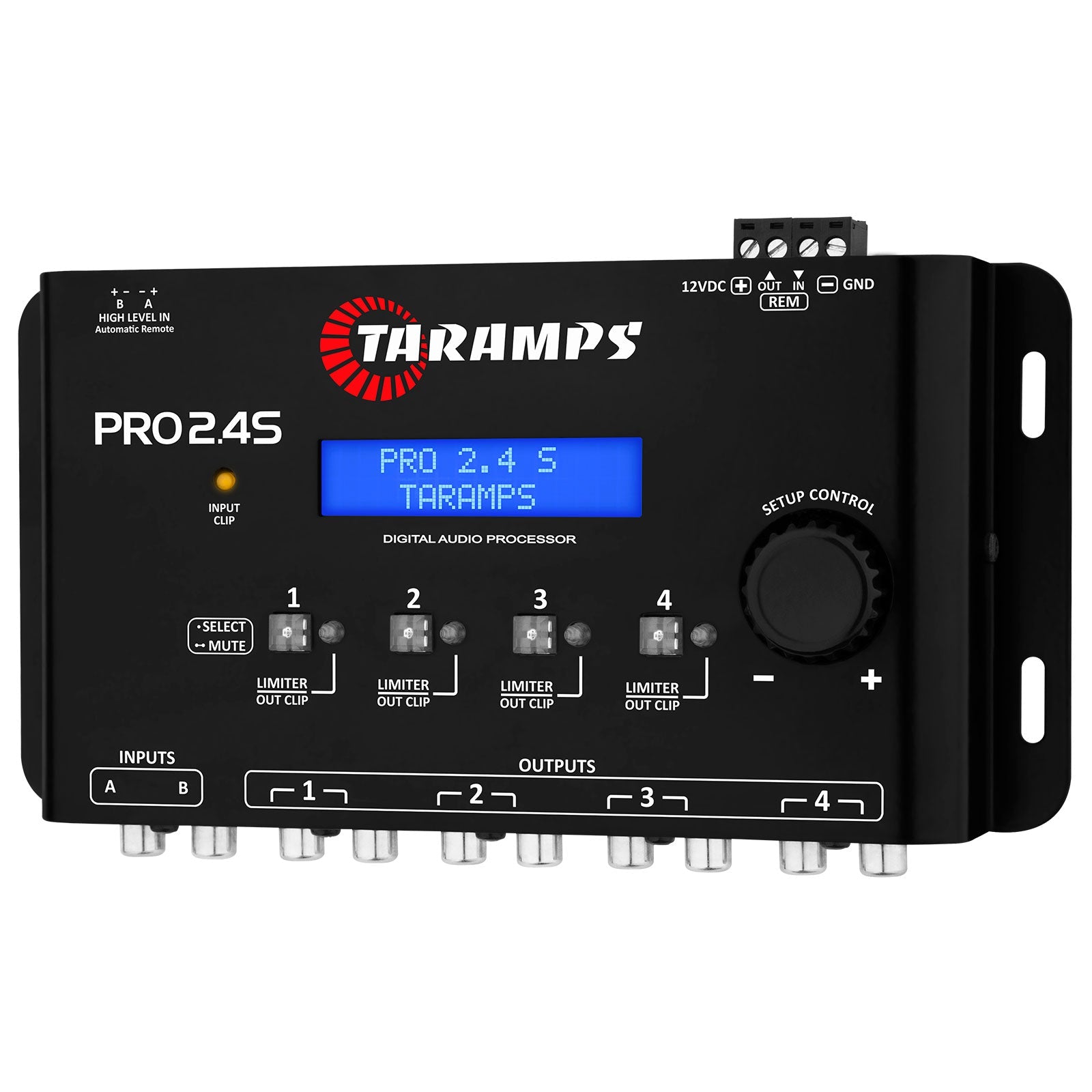 Taramps TS 800x4 + PRO 2.4S Car Amplifier & Processor COMBO - 11