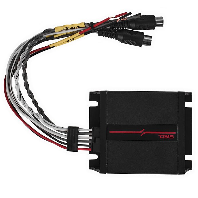 DS18 2-Channel Lossless Audio Line Output Converter with Auto Turn-On And Speaker Emulator