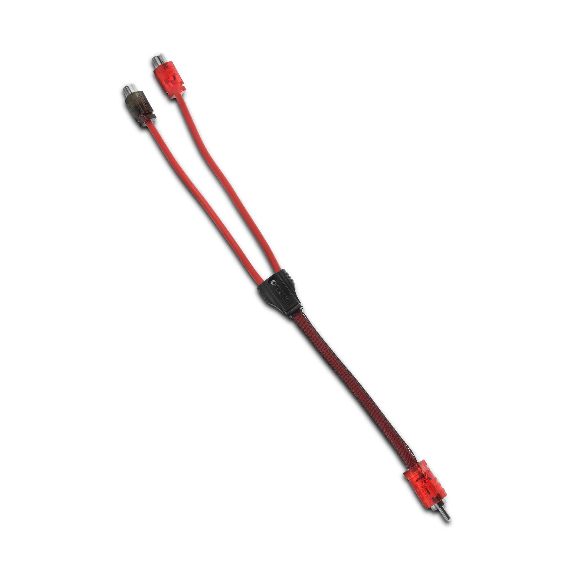 DS18 Level 2 RCA 100% OFC Y Connector - 1 Male / 2 Female