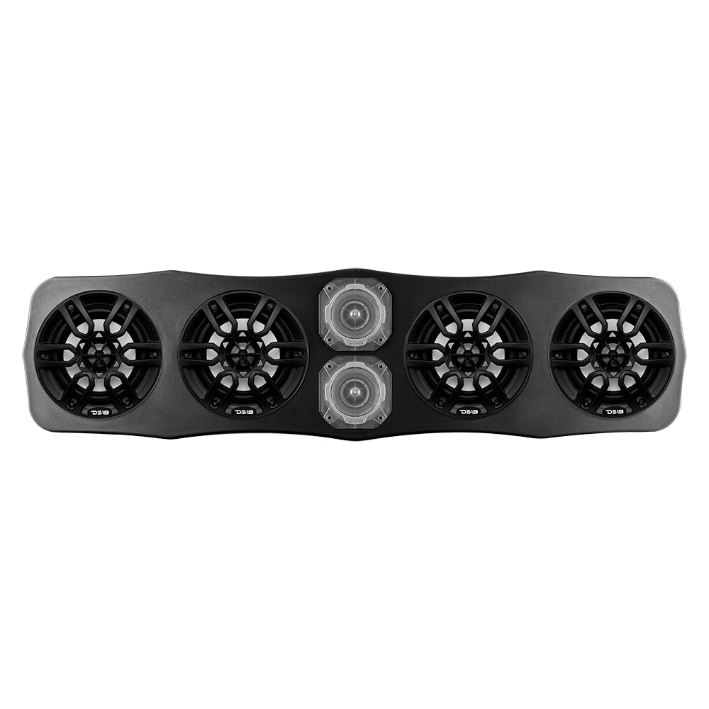 DS18 37” Universal Roll Cage Enclosure - 4x 6.5” Speakers and 2x 3.78” Tweeters