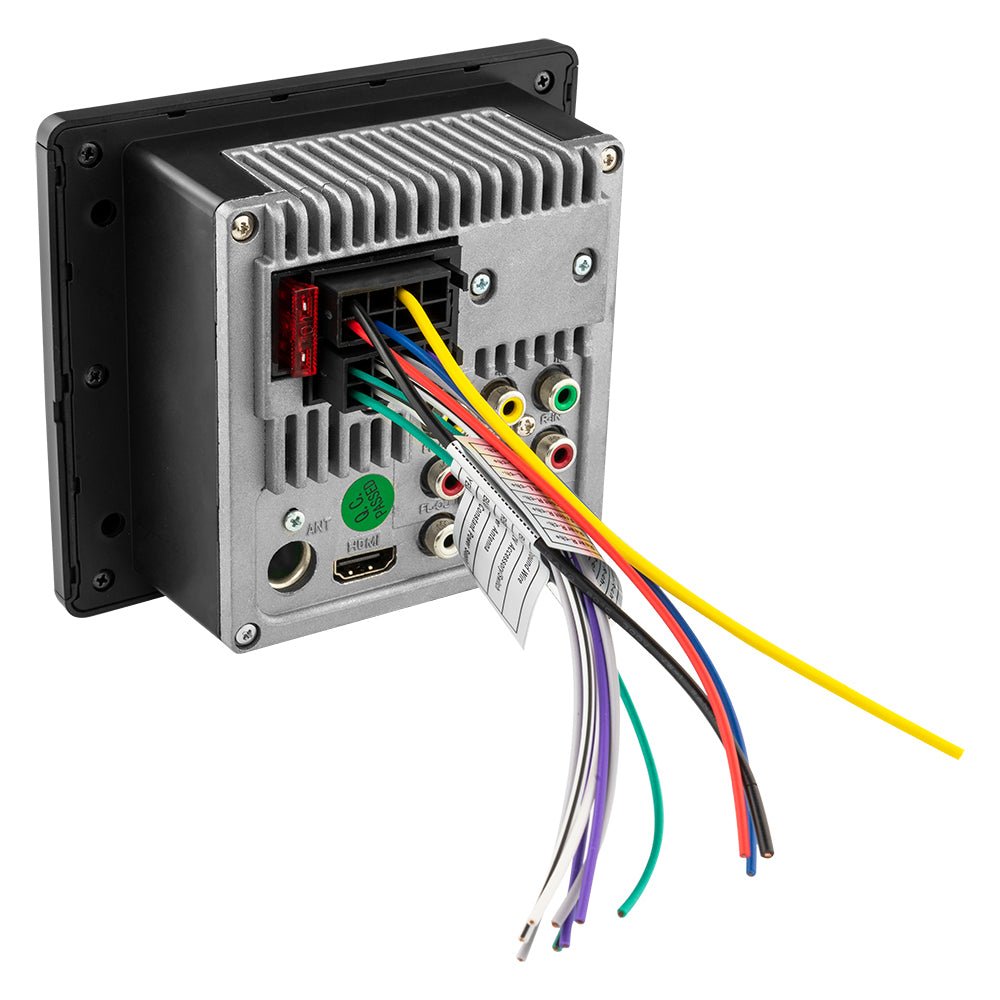 DS18 RV and Trailers Headunit 2.75" LCD screen , 2 Zones, 4 volts Output,HDMI, BT, RDS 4 X 50 Watts