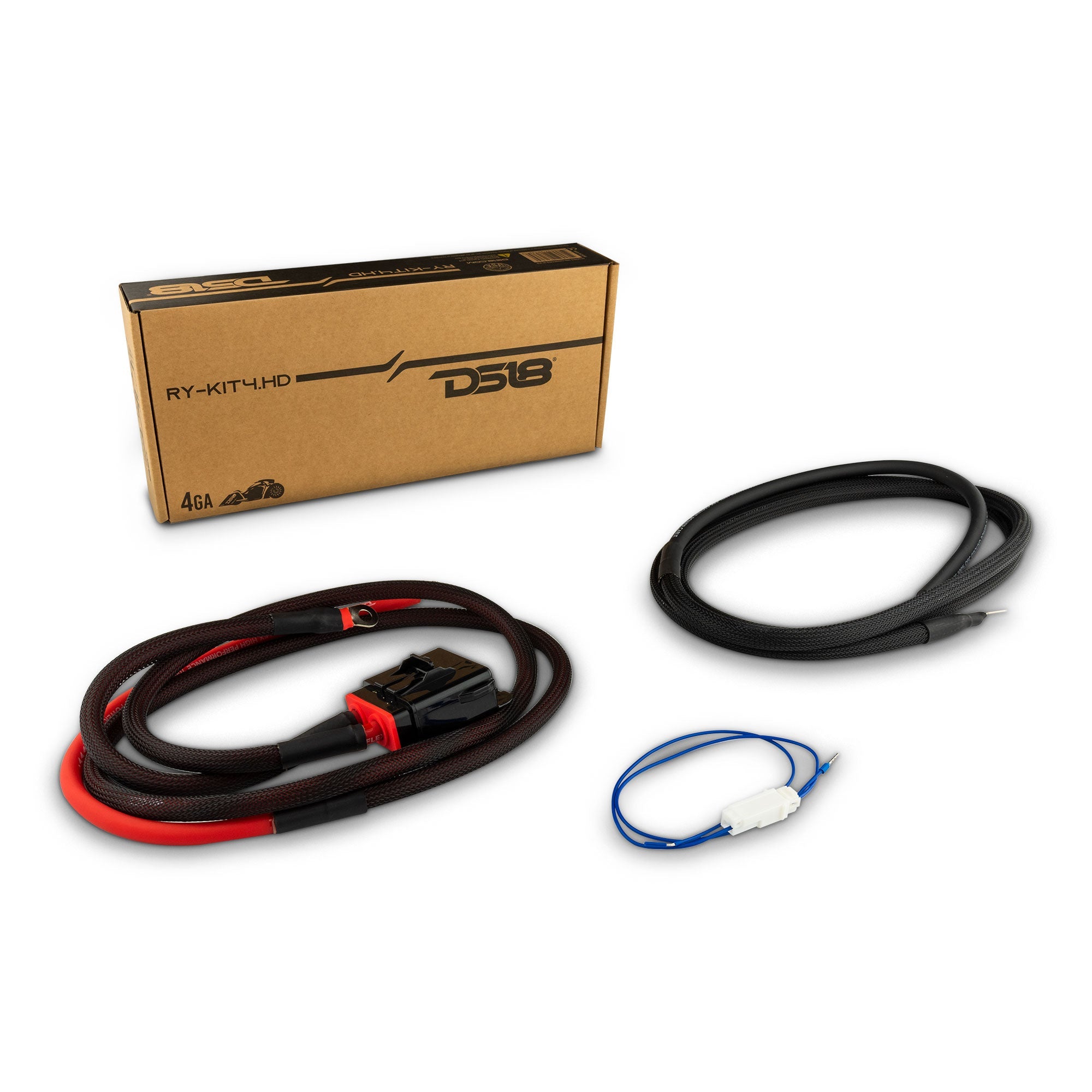 DS18 4-GA RYDER OFC Amplifier Installation Kit for Harley-Davidson