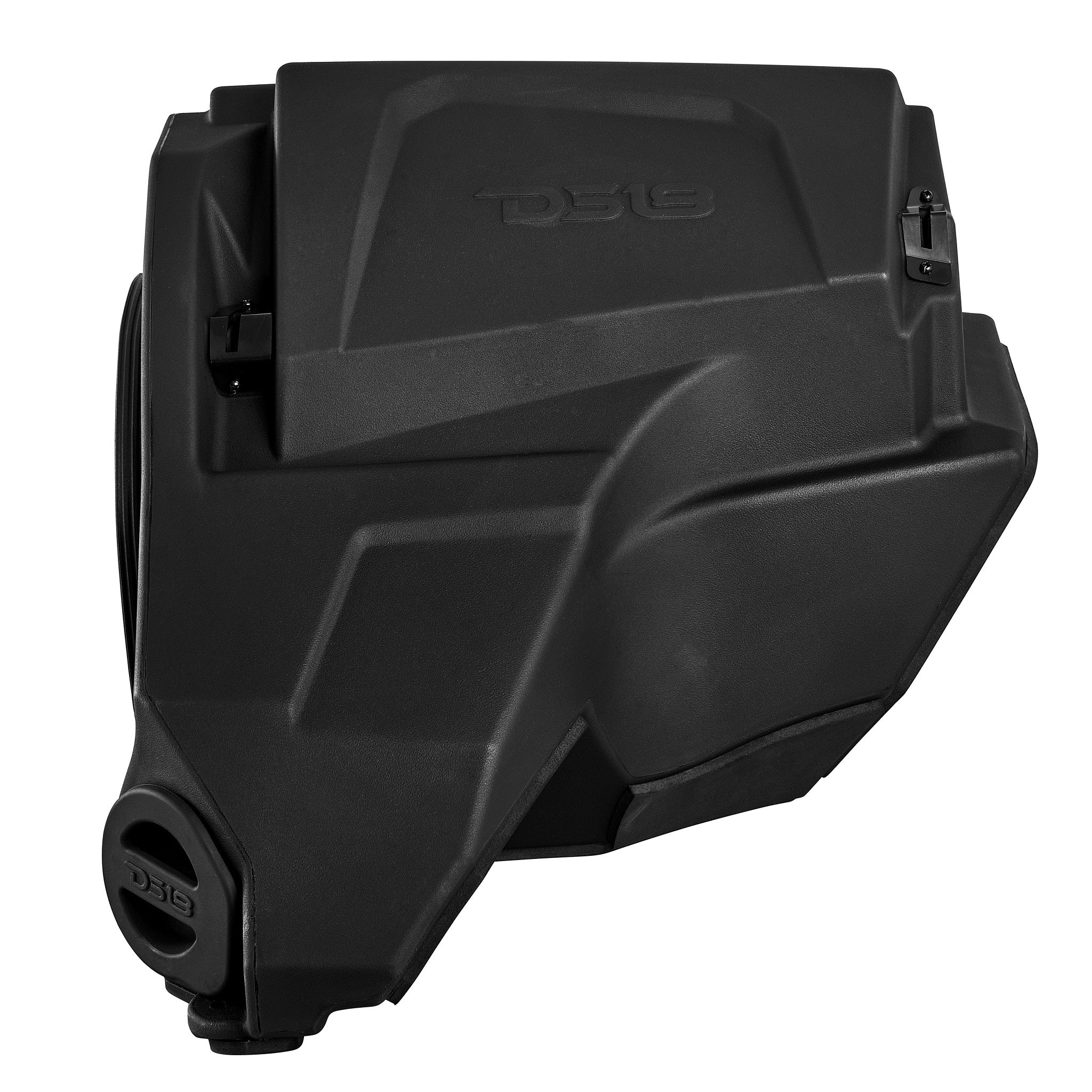 DS18 Polaris RZR Glove Box 10" Subwoofer Enclosure 1200 Watts Carbon Fiber Subwoofer