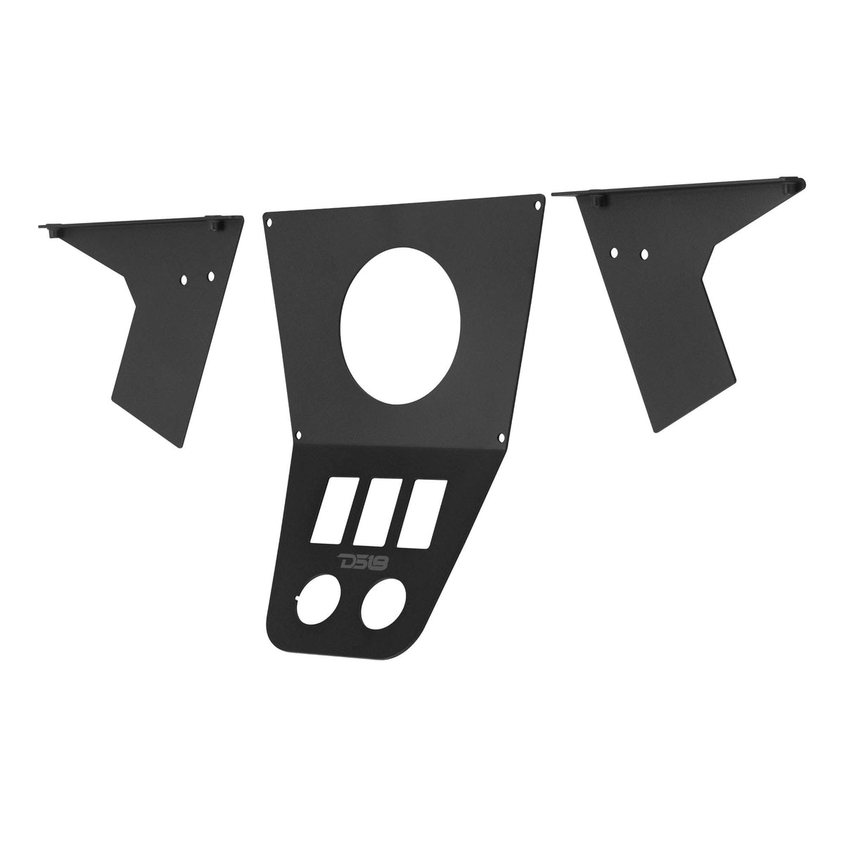 DS18 RZR-PRODASHDN Polaris RZR-PRO 2020-Up Lower Dash Kit Compatible with MRX150 Head-Unit — view 4 of 5