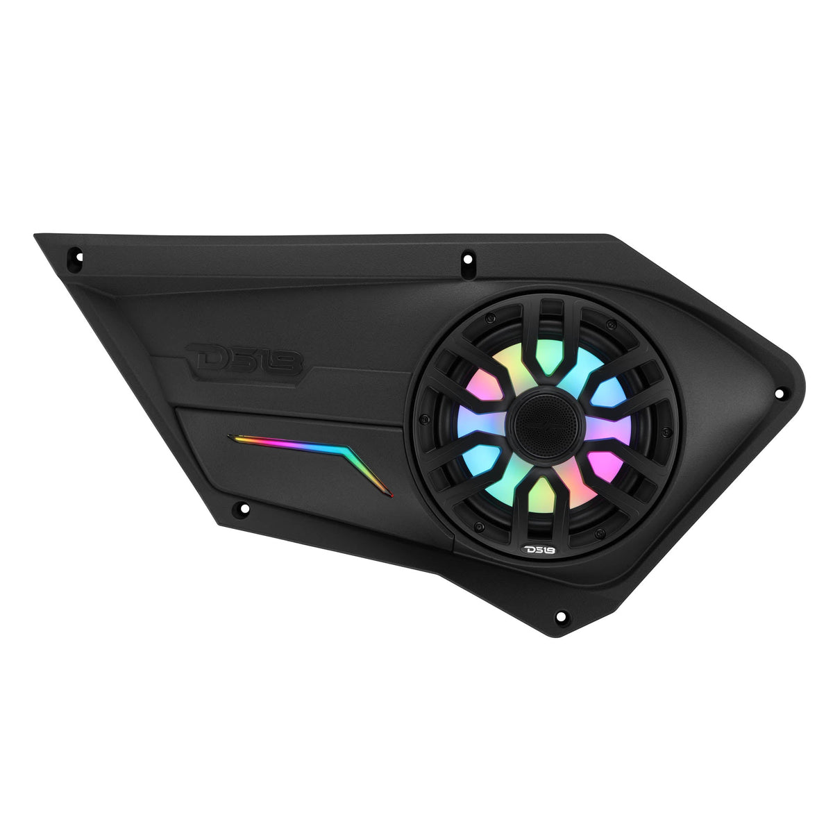 DS18 RZR-PROFD8LD Polaris RZR Front Door Panels Loaded with NXL-IQ/BK 8" Coaxial Speakers — view 3 of 5