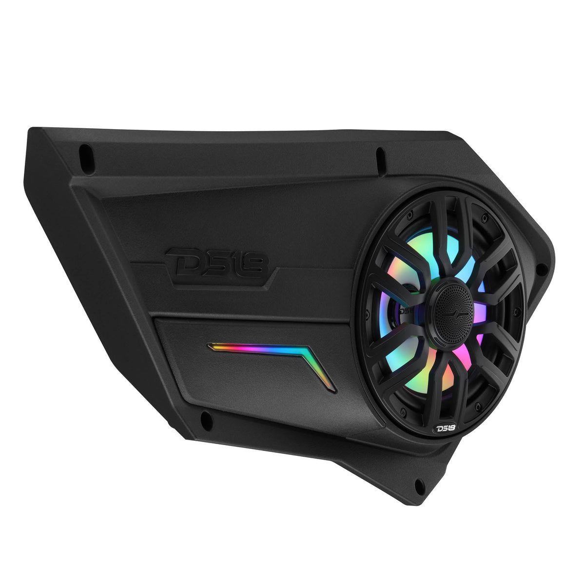 DS18 RZR-PROFD8LD Polaris RZR Front Door Panels Loaded with NXL-IQ/BK 8" Coaxial Speakers — view 5 of 5