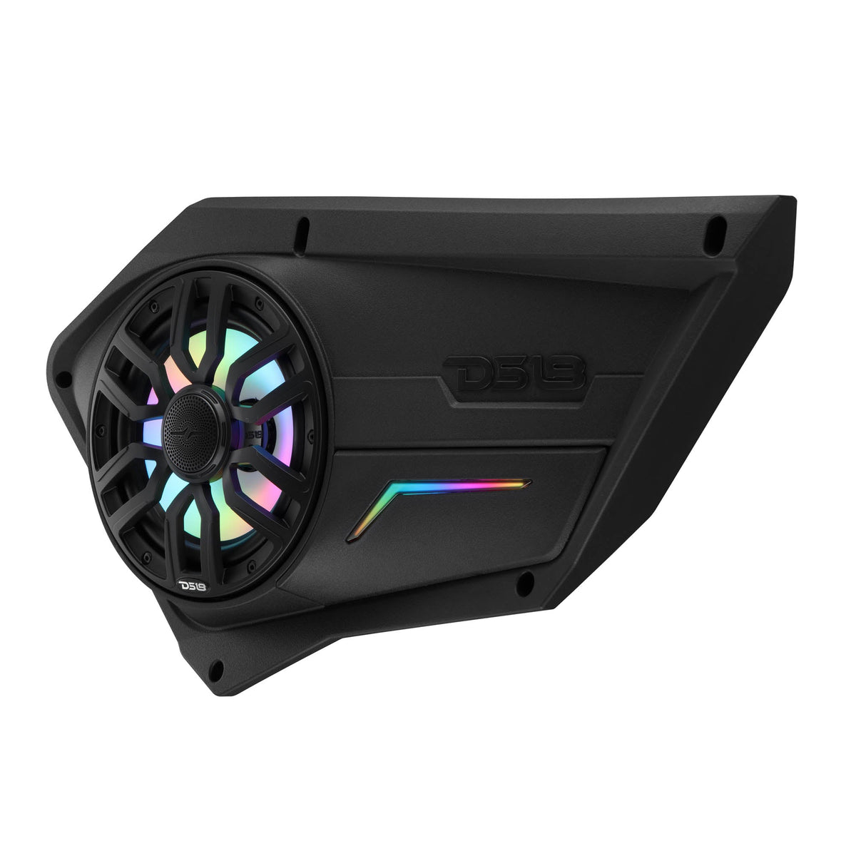 DS18 RZR-PROFD8LD Polaris RZR Front Door Panels Loaded with NXL-IQ/BK 8" Coaxial Speakers — view 4 of 5