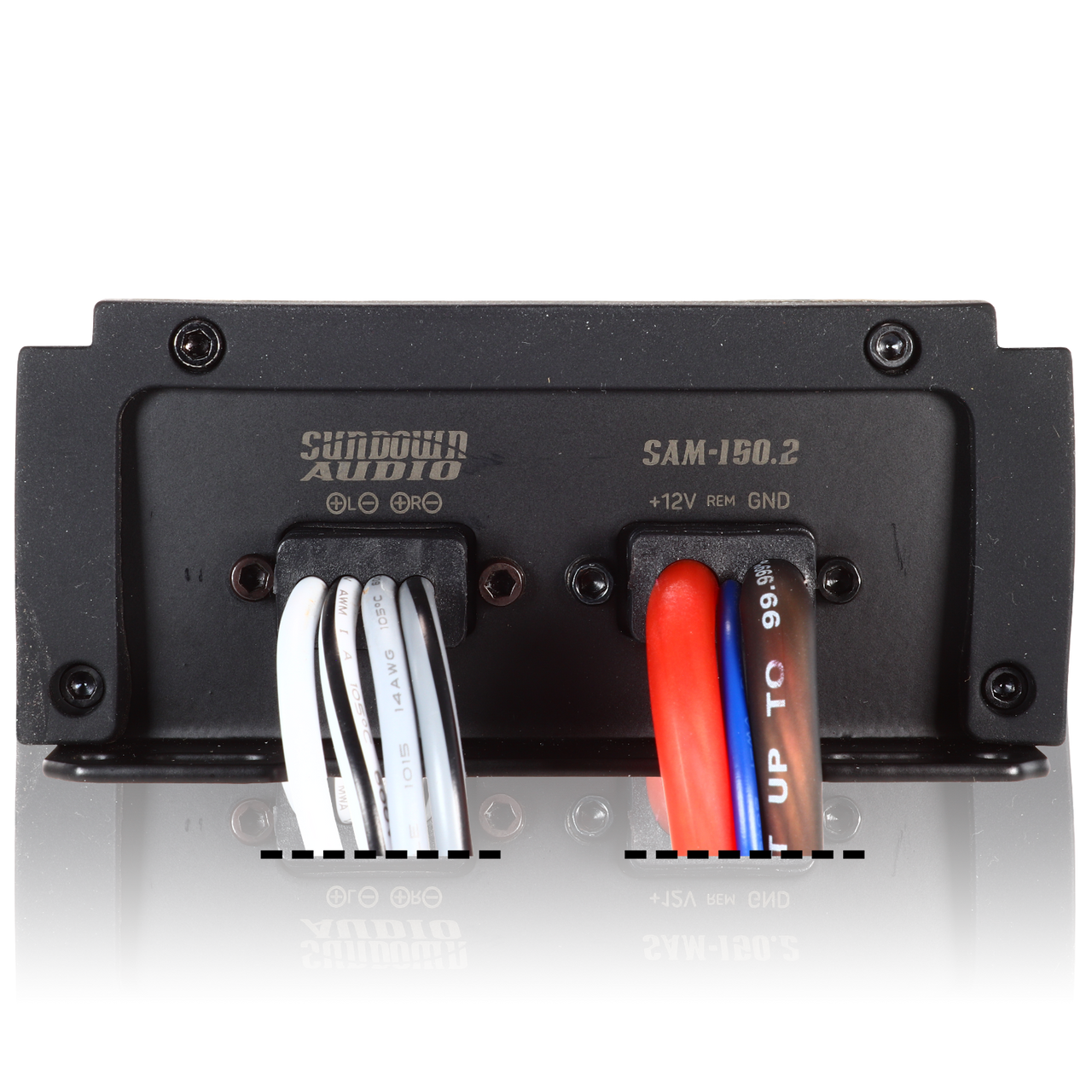 Sundown Audio 2 BPS-8" Powersports Speakers & 1 SAM-150.2 Combo Deal 150W RMS