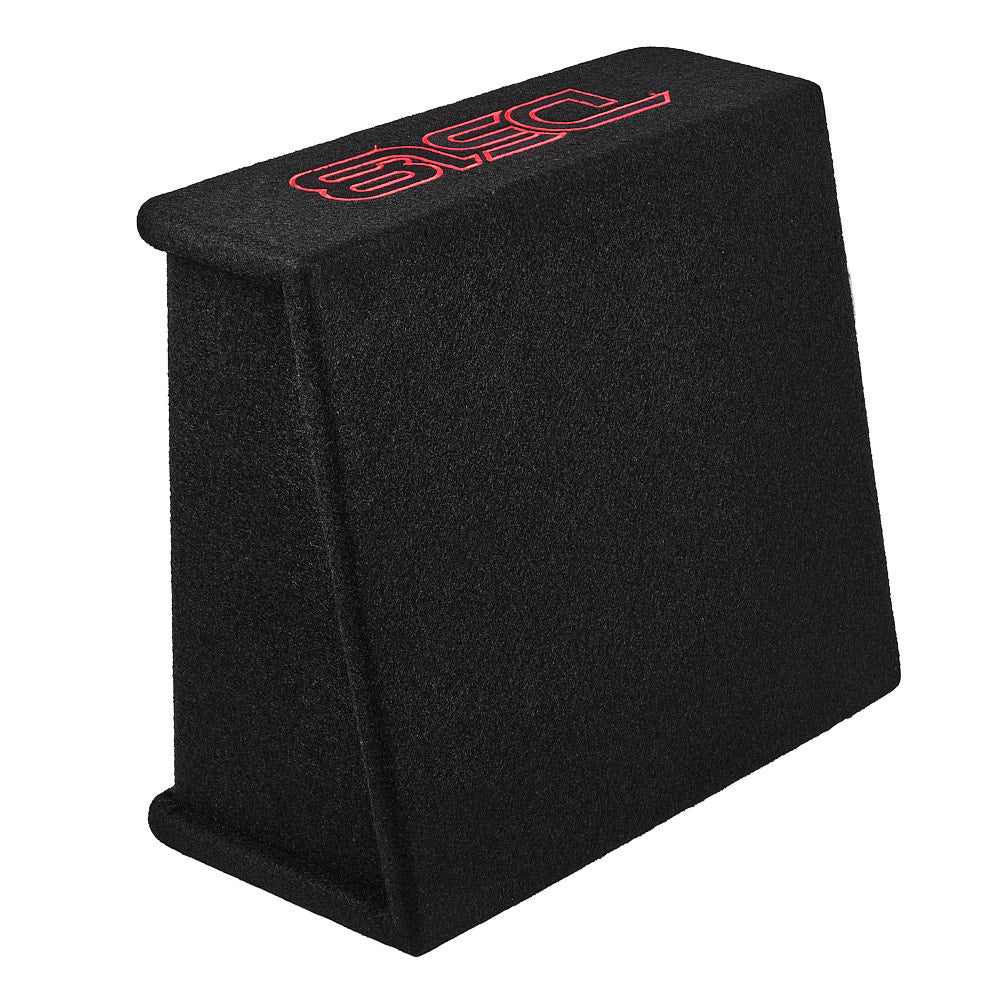 DS18 10" Loaded Amplified Shallow Subwoofer Enclosure 350 Watts Rms