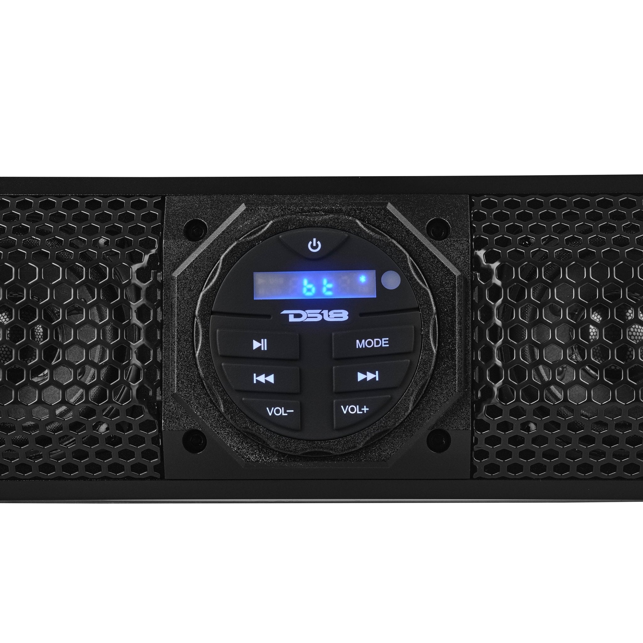 DS18 24" Marine Sound Bar Speaker System, 6 Speakers 600 Watts, Bluetooth® v5.0, Rotating Control Panel