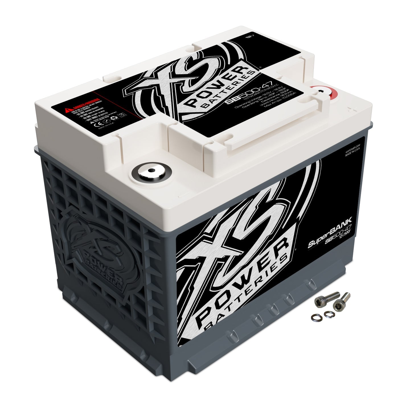 XS Power SB500-47 500F 12V SuperBank Ultracapacitor