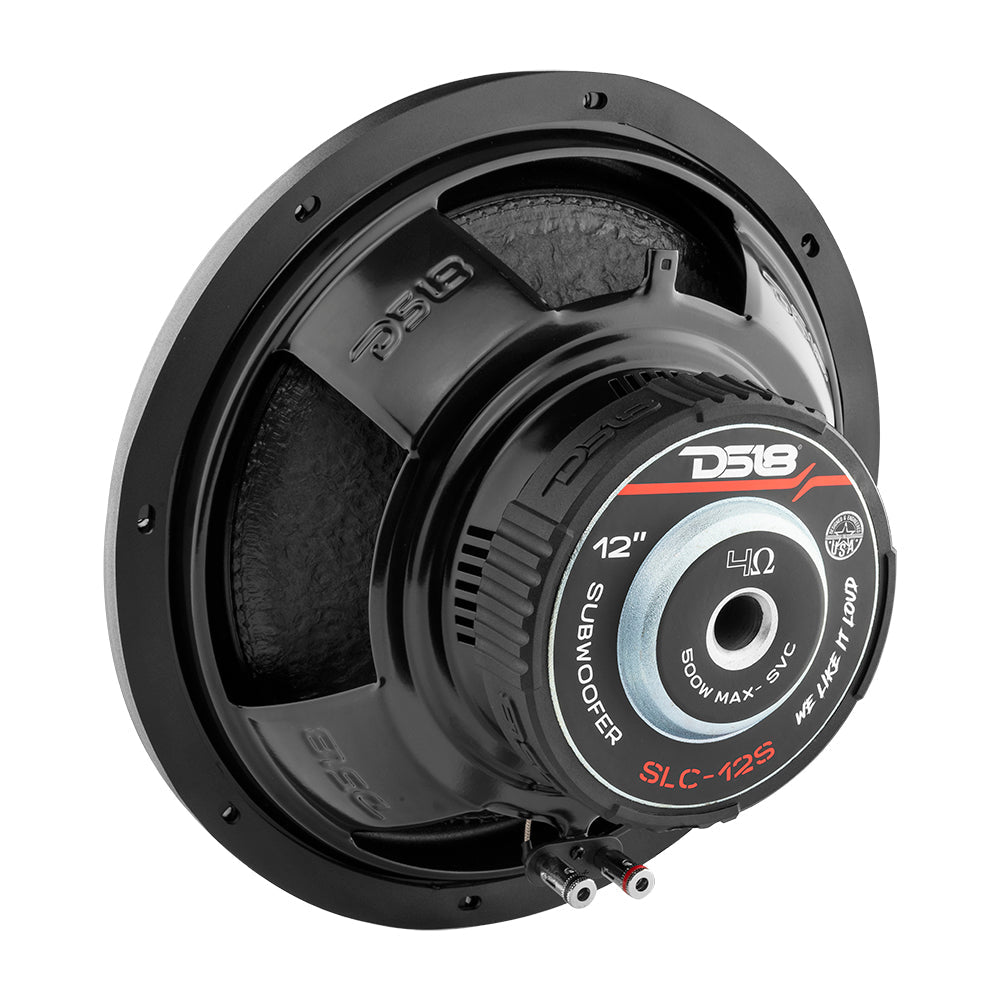 DS18 SELECT 12" Subwoofer 250 Watts Rms SVC 4-Ohm