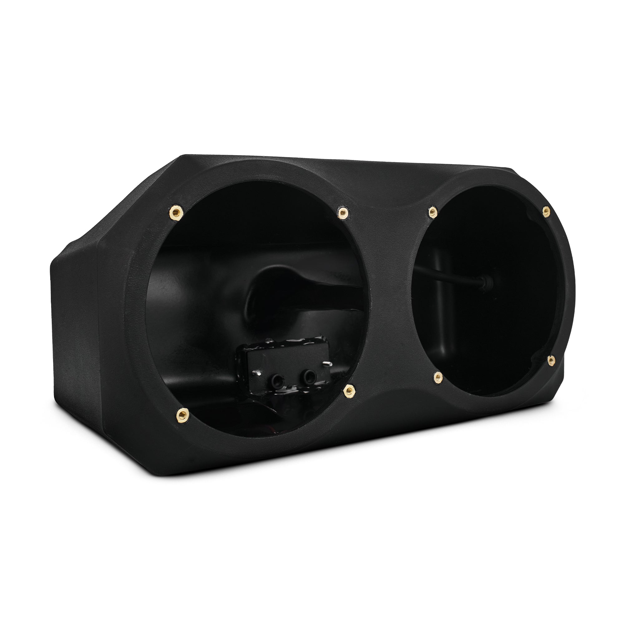 DS18 Polaris Slingshot Under Dash Empty Enclosure fits 2 x 6.5" Subwoofers | 2020 - Current