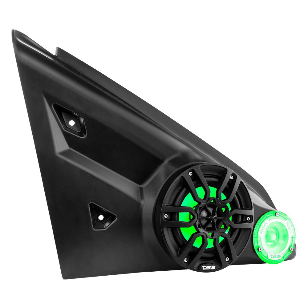DS18 Polaris Slingshot Arm Rest 2 X 6.5" Enclosure With NXL-6/BK and PRO-TW1L | 2015 - Current