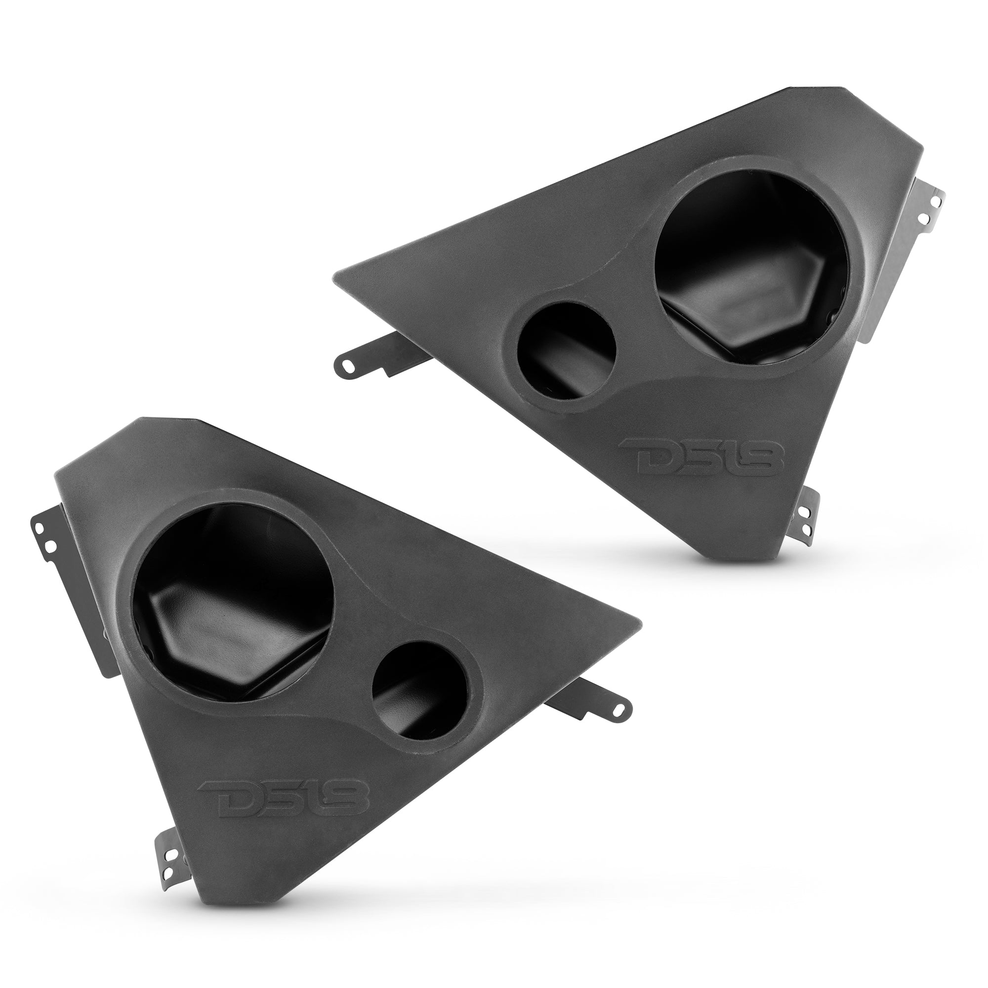 DS18 Polaris Slingshot Front Kick Panel 2 X 6.5" Empty Enclosure | 2015 - Current