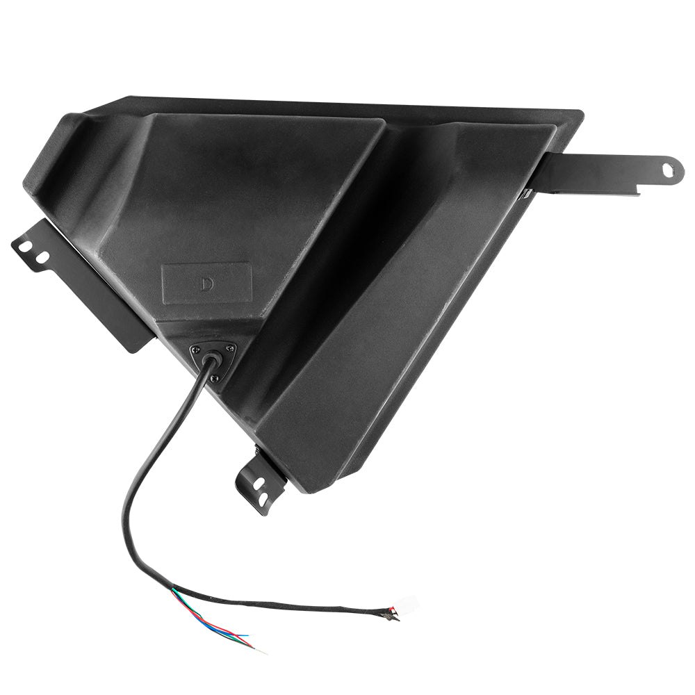 DS18 Polaris Slingshot Front Kick Panel 2 X 6.5" Empty Enclosure | 2015 - Current